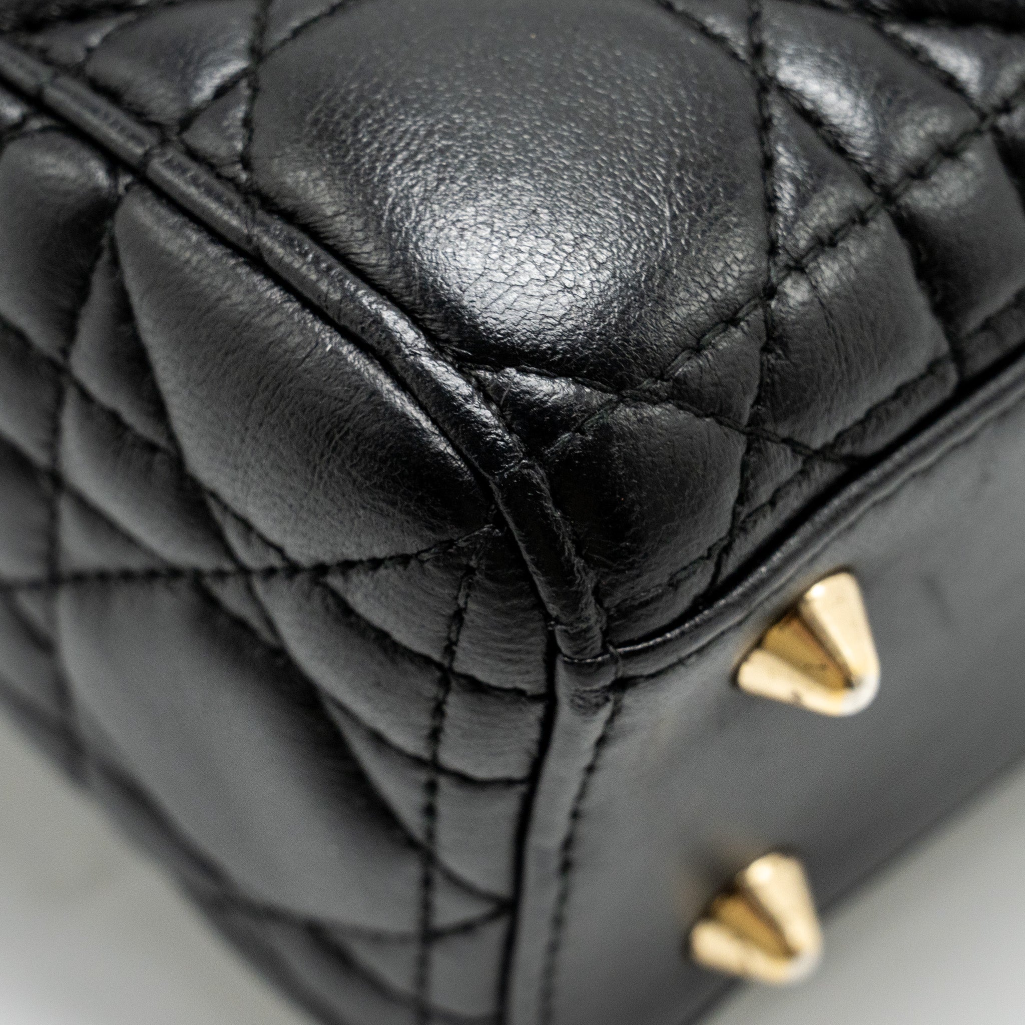 DIOR MY ABC SMALL LADY DIOR LAMBSKIN BLACK GHW