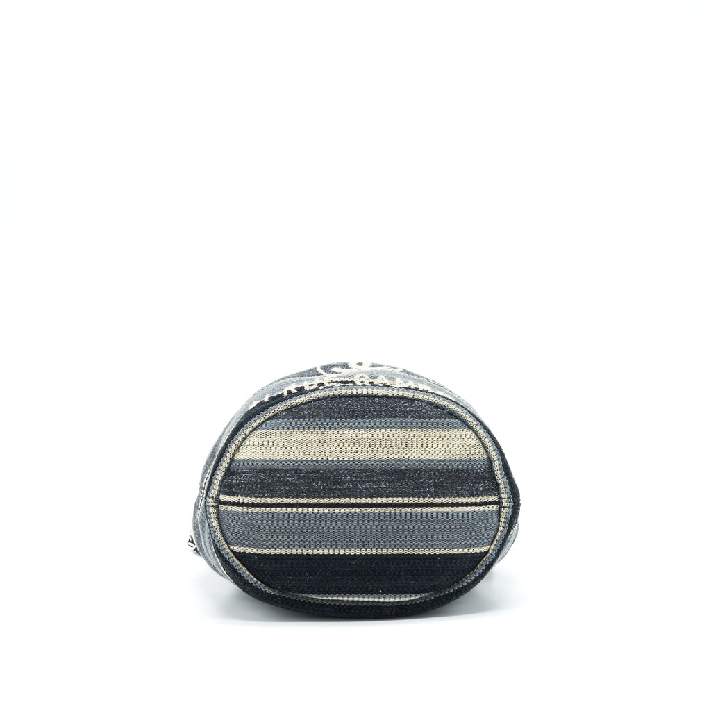 CHANEL RUE CAMBORNE BUCKET BAG FABRIC MULTICOLOUR SHW