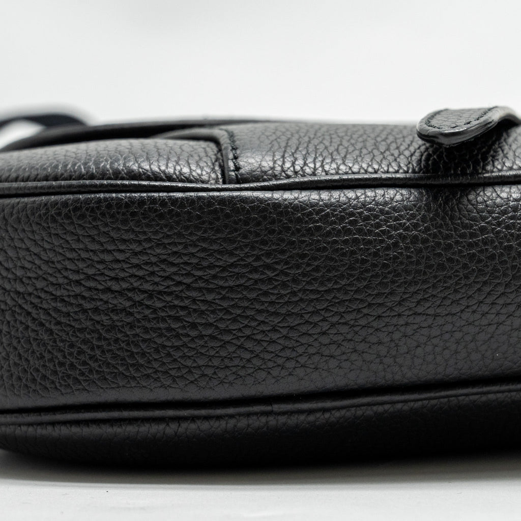 DIOR HOMME CHARMS SADDLE BAG CALFSKIN BLACK SHW