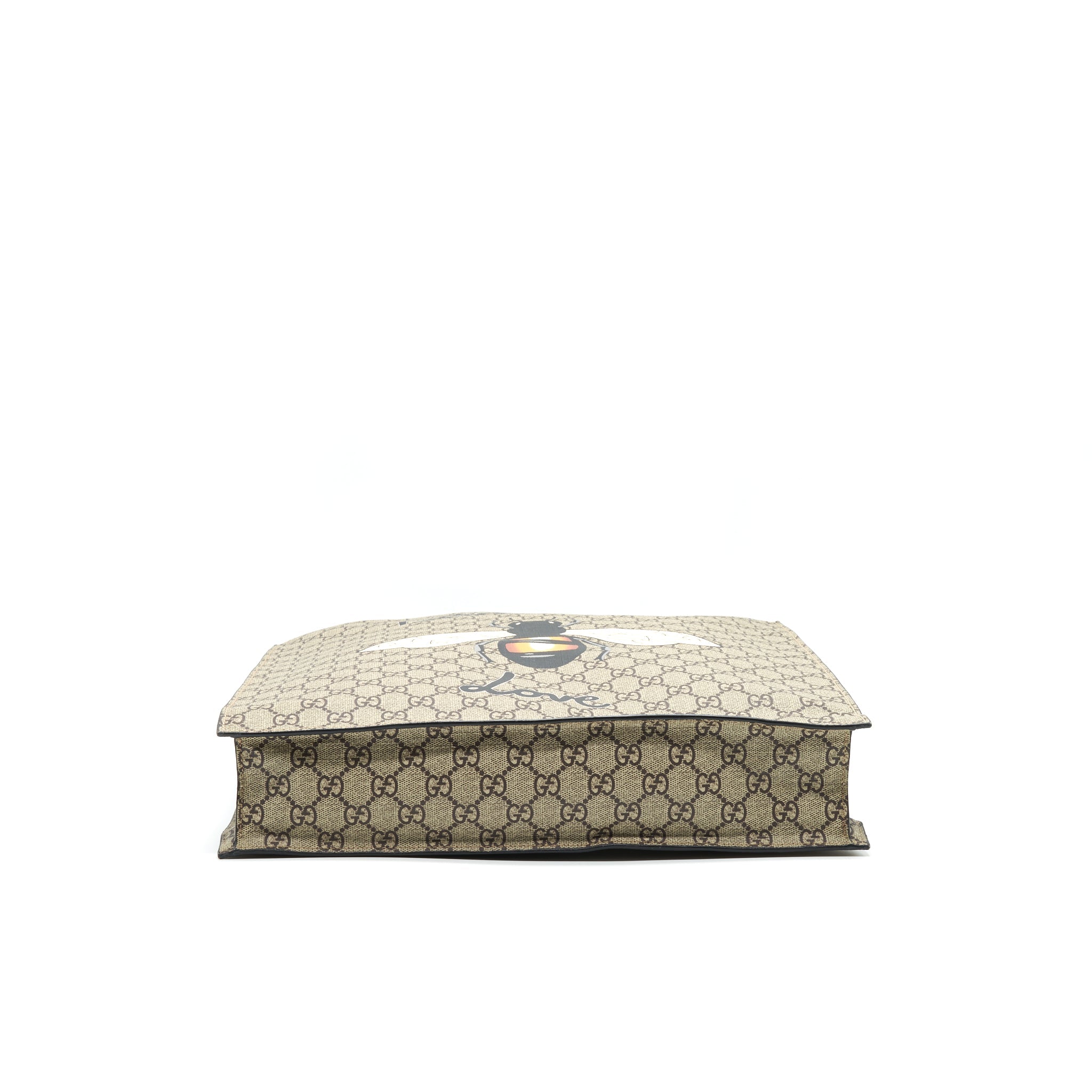 GUCCI SUPREME CANVAS WITH BEE TOTE BAG