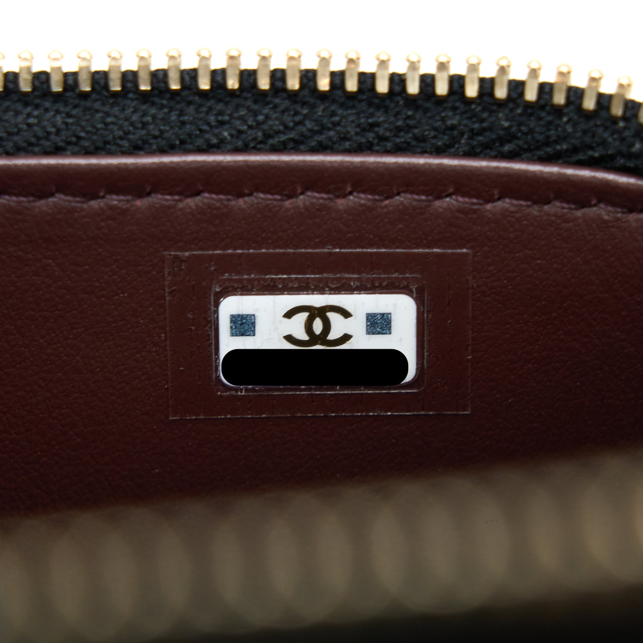 CHANEL 23C MINI VANITY WITH CHAIN CAVIAR BLACK LGHW
