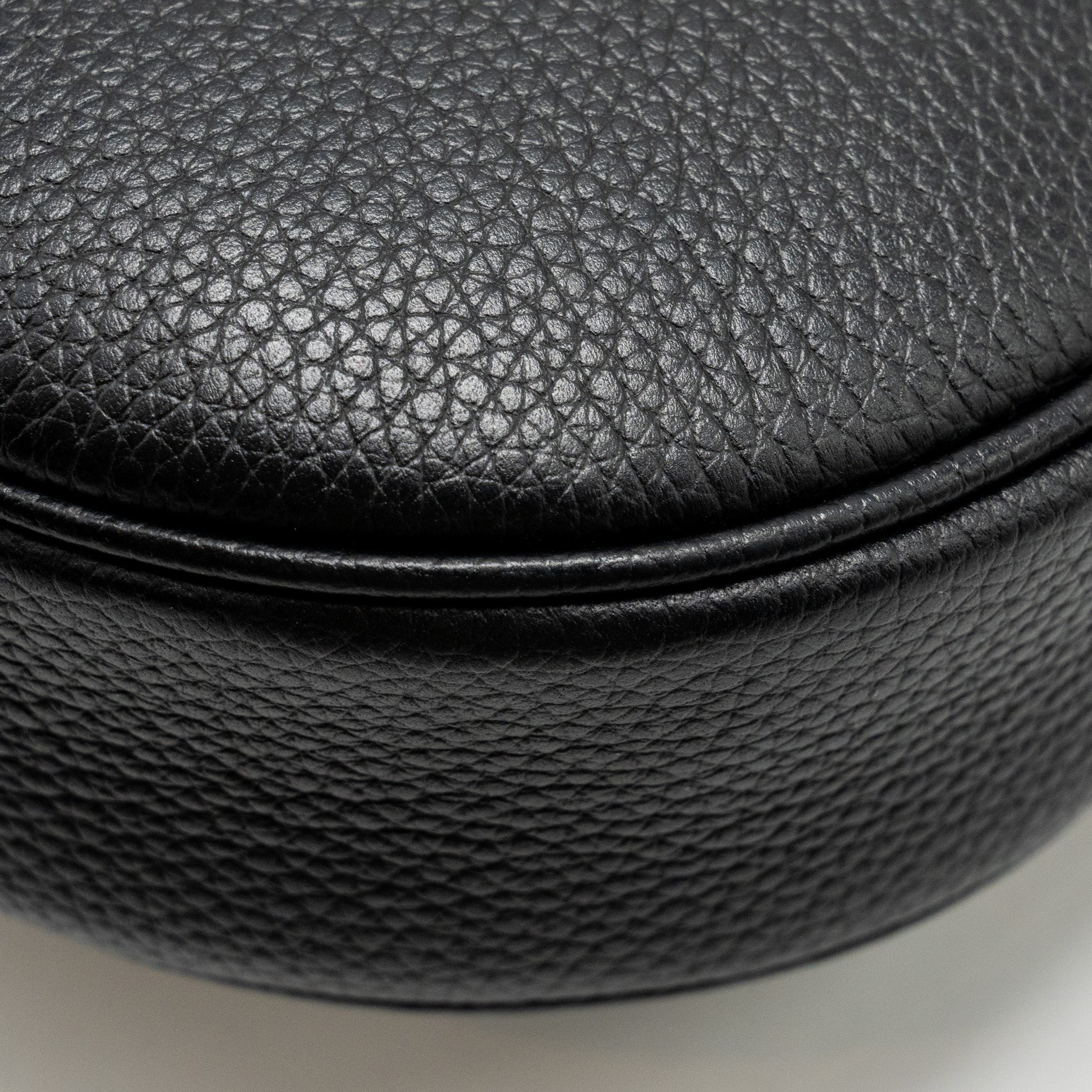 DIOR HOMME CHARMS SADDLE BAG CALFSKIN BLACK SHW