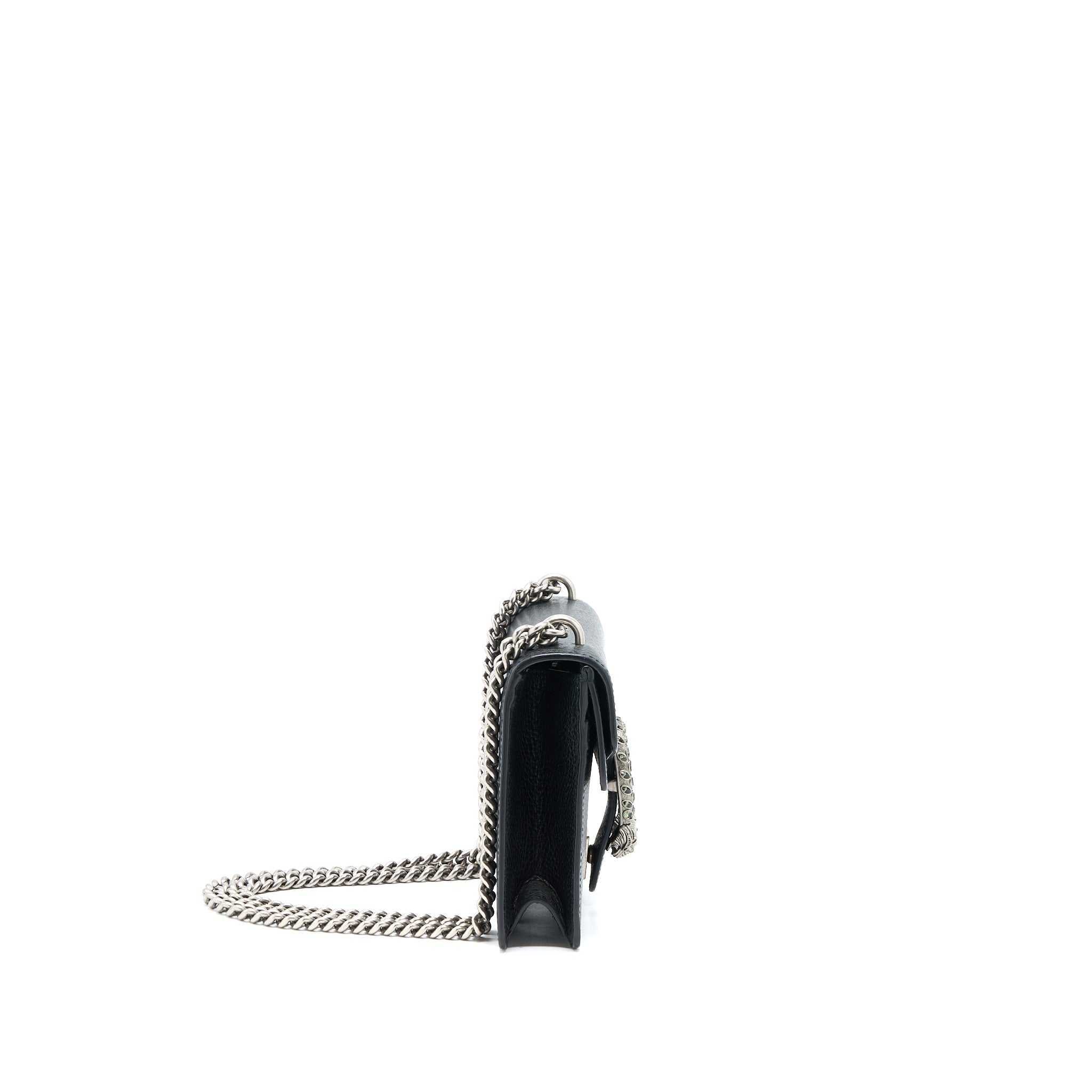 GUCCI MINI DIONYSUS BAG CALFSKIN BLACK SHW