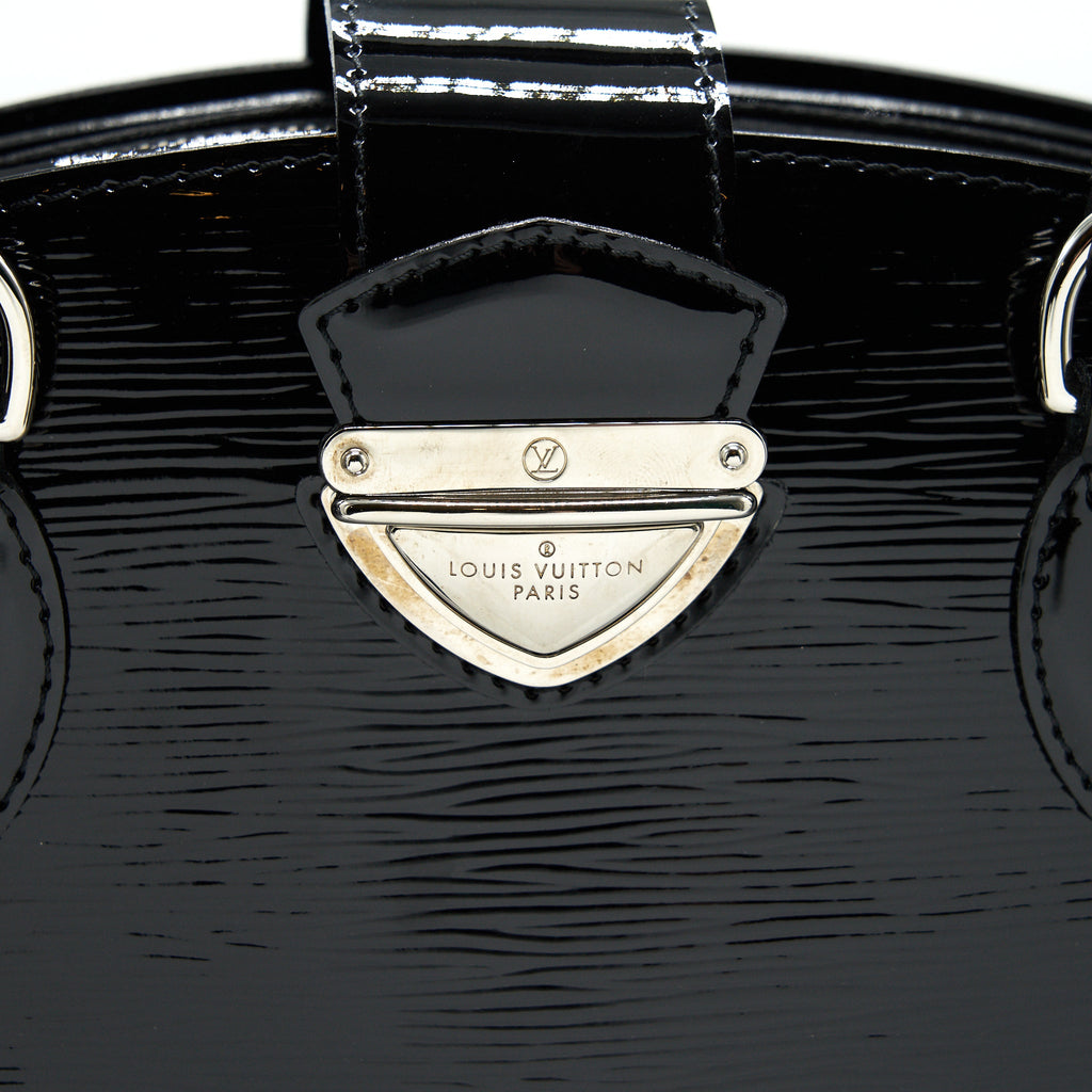 LOUIS VUITTON EPI TOTE BAG PATENT LEATHER BLACK SHW