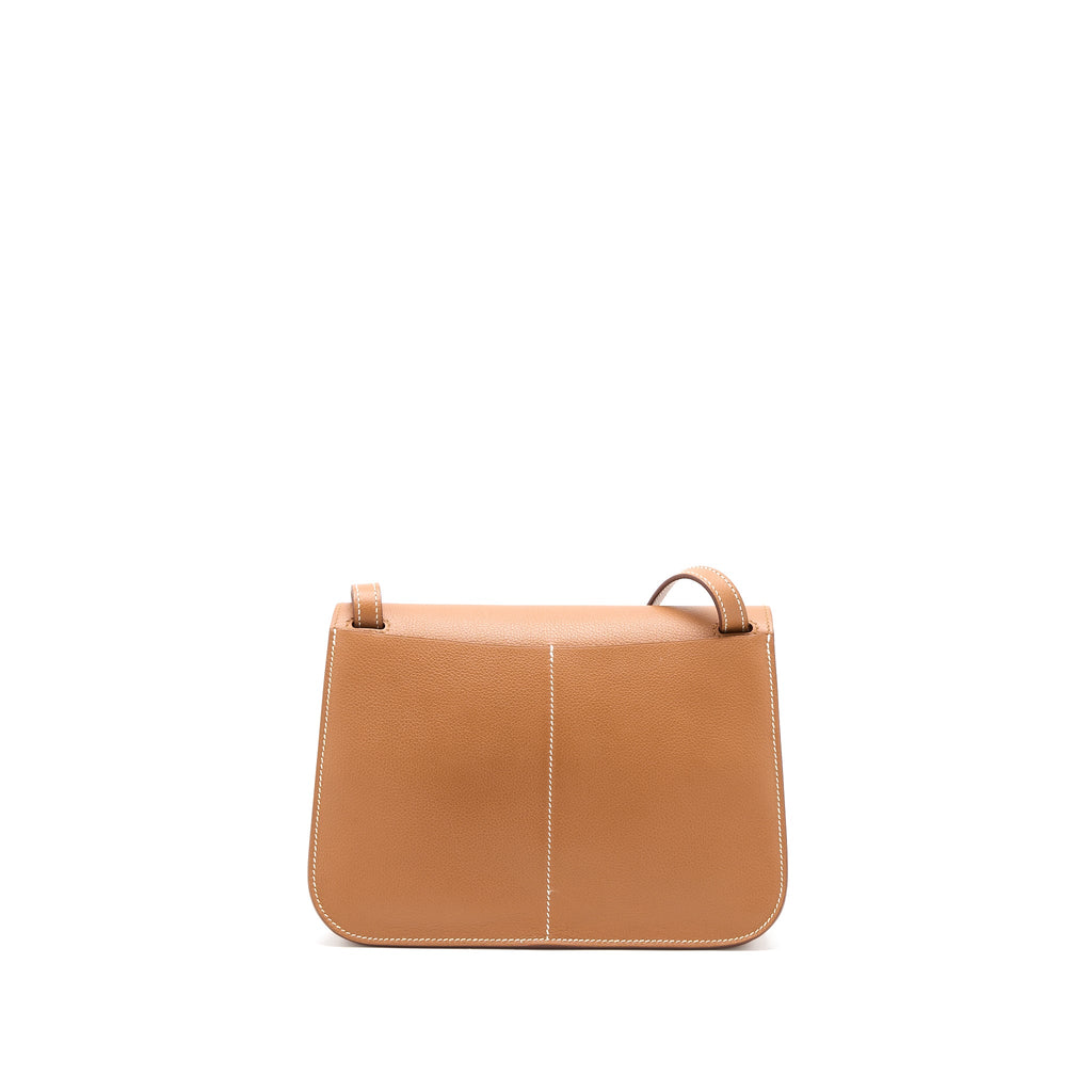 HERMES HALZAN 25 EVERCOLOR GOLD GHW