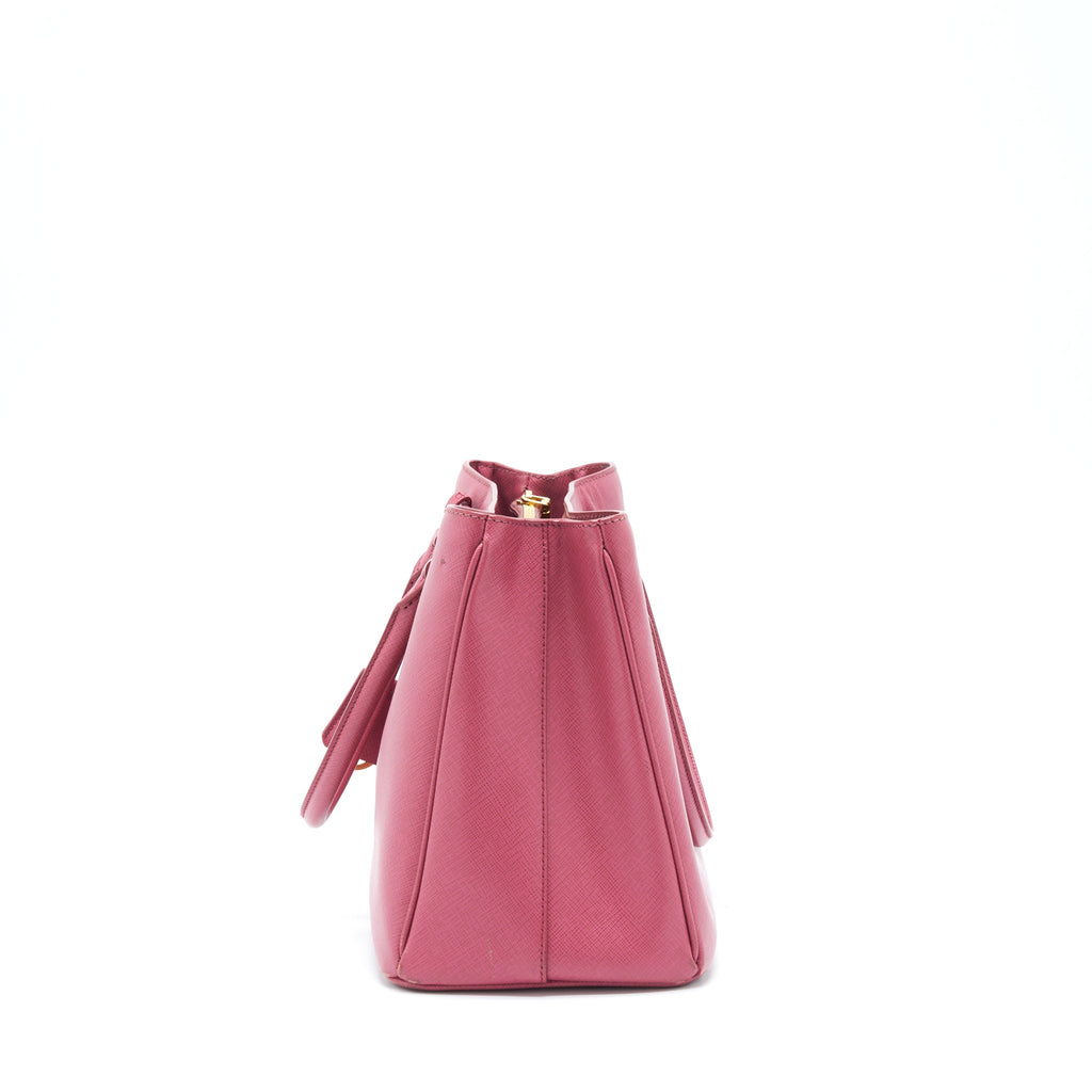 PRADA SAFFIANO TOTE BAG PINK GHW