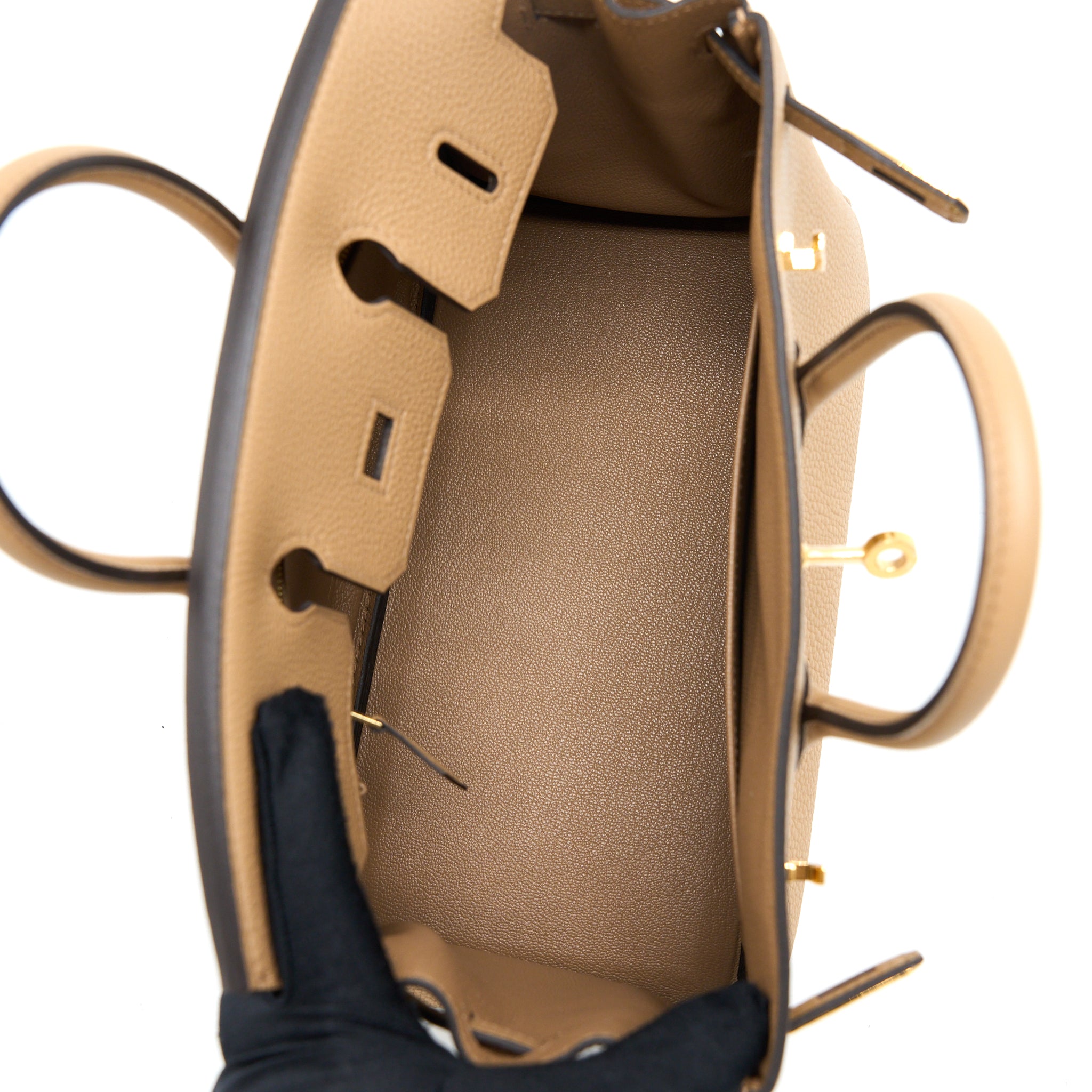 HERMES BIRKIN 25 TOGO 0M CHAI GHW