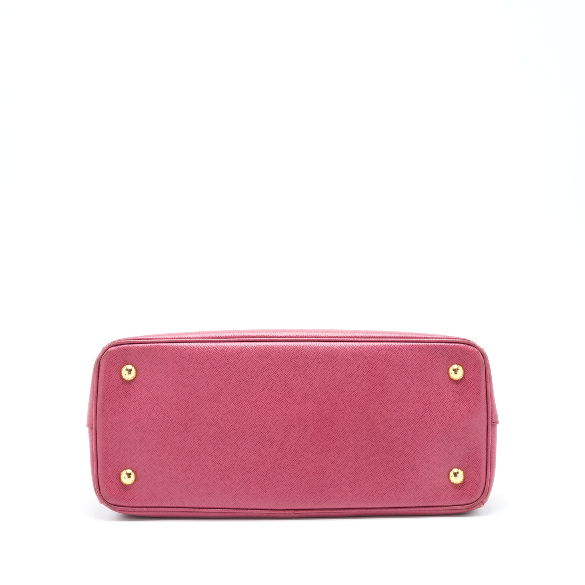 PRADA SAFFIANO TOTE BAG PINK GHW