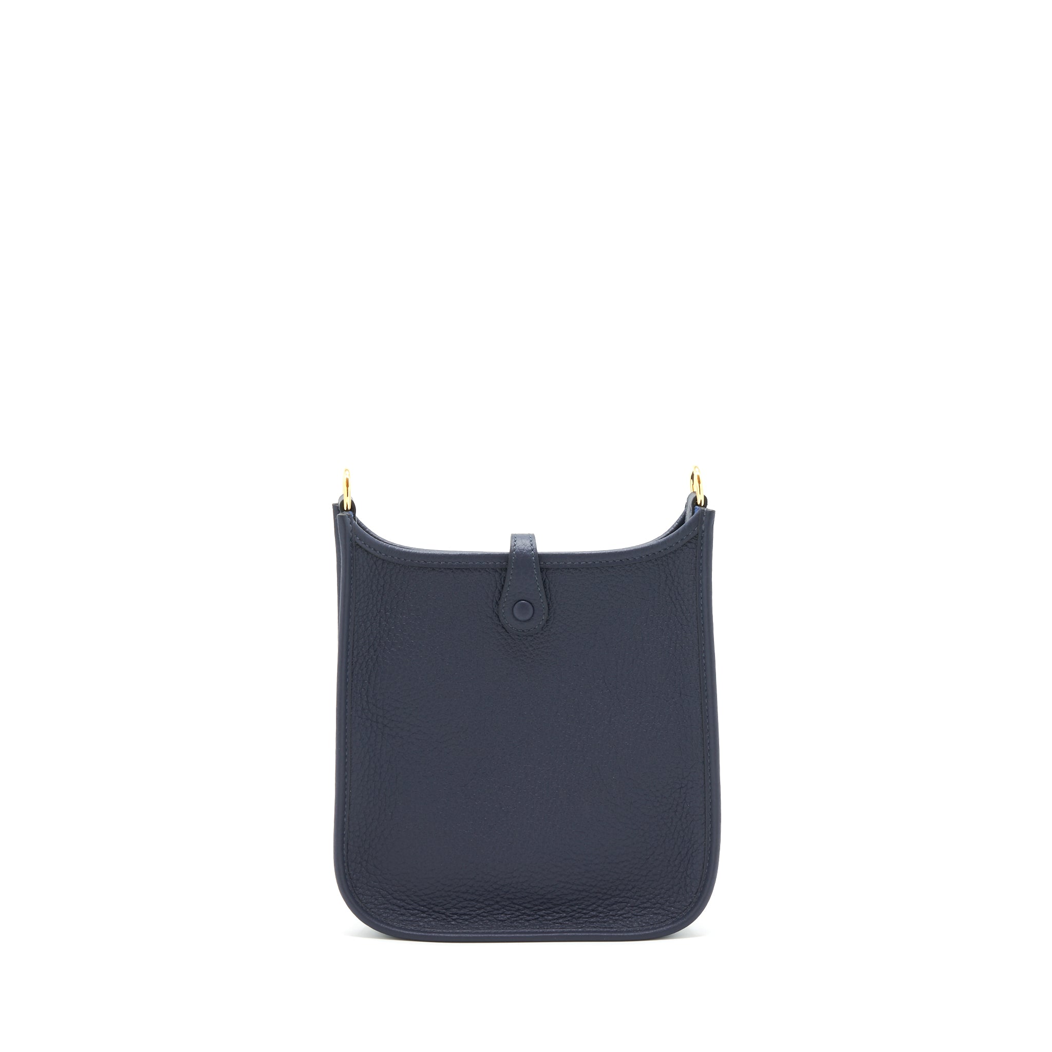 HERMES MINI EVELYNE BLUE NUIT/ BLUE INDIGO GHW