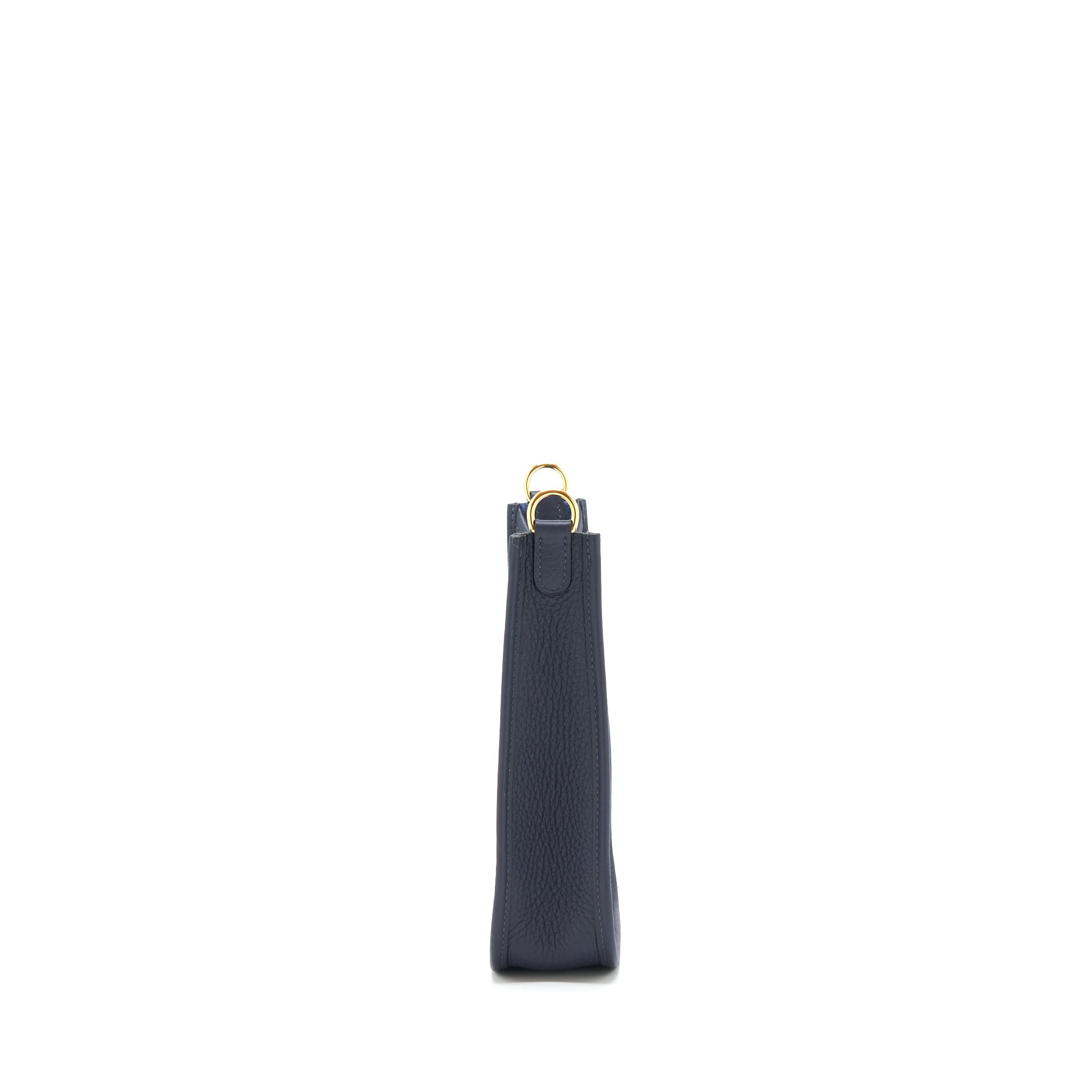 HERMES MINI EVELYNE BLUE NUIT/ BLUE INDIGO GHW