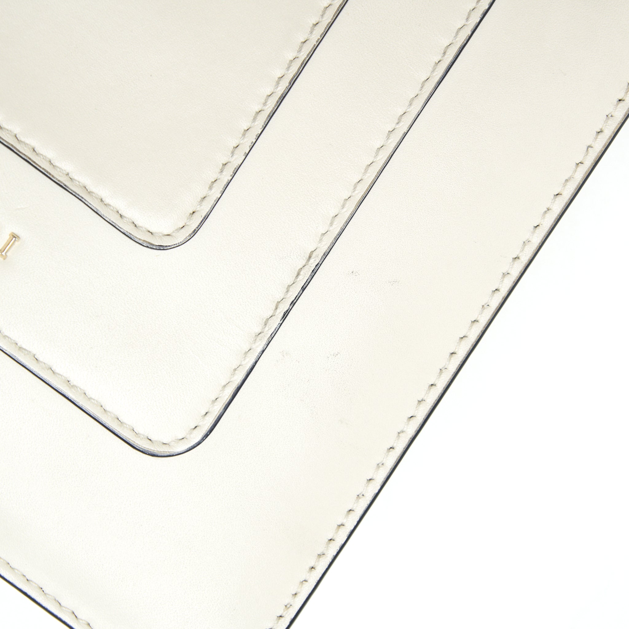 BVLGARI TOP HANDLE SERPENTI BAG WHITE