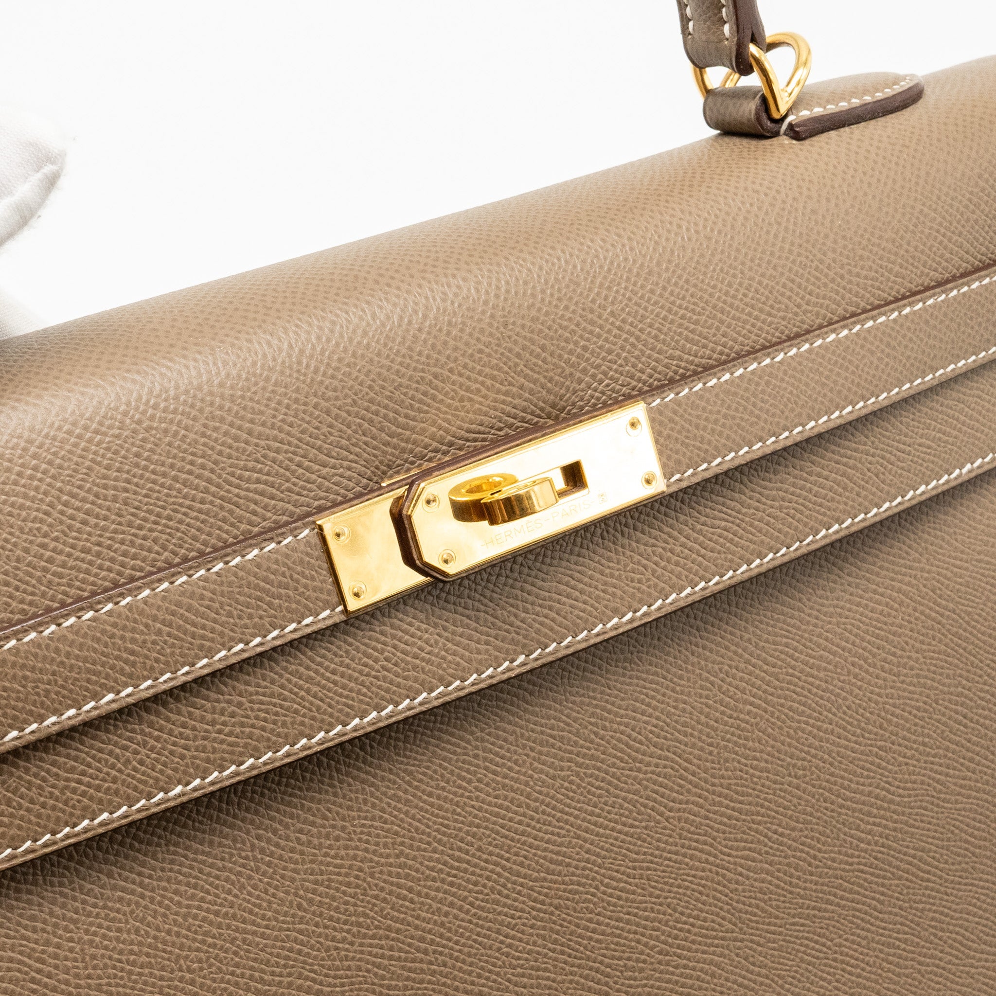 HERMES KELLY 35 EPSOM ETOUPE GHW