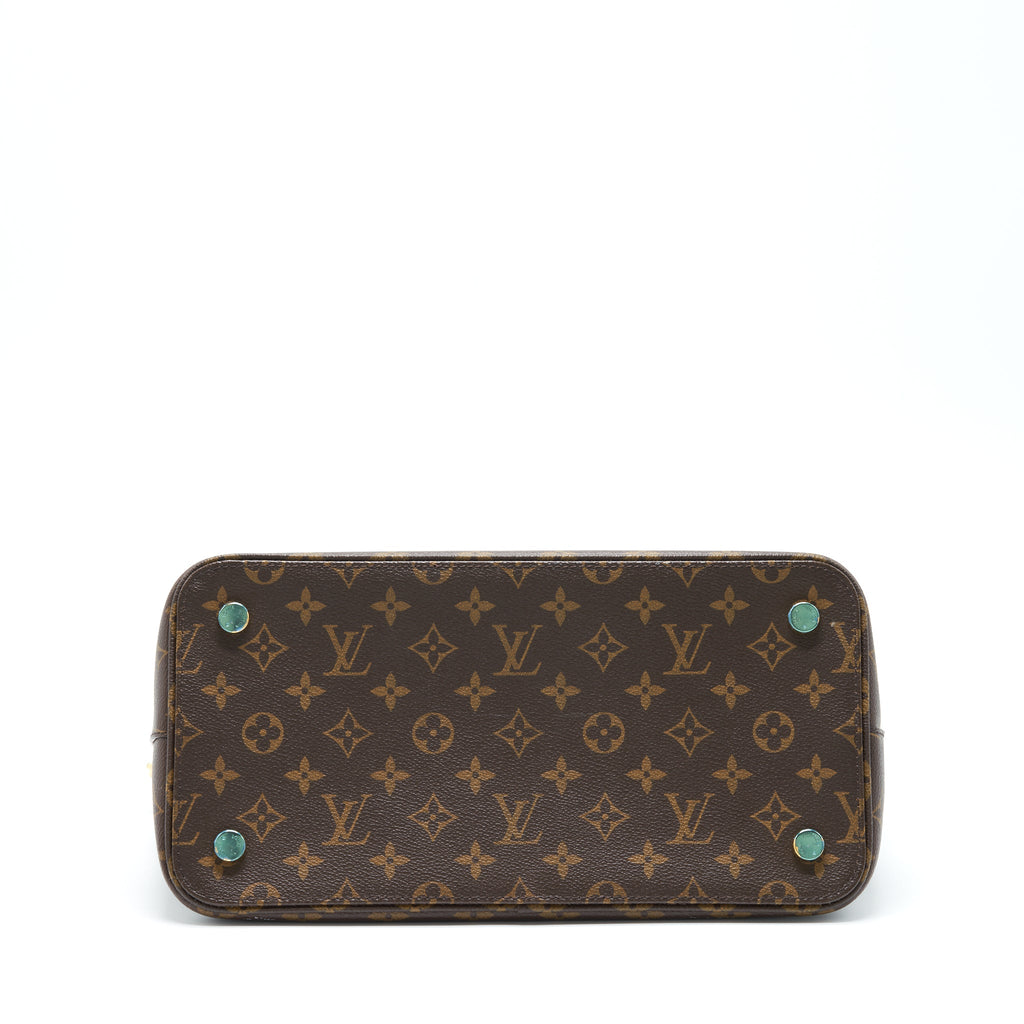 LOUIS VUITTON LOCKIT TOTE BAG MONOGRAM CANVAS YEAR 2011