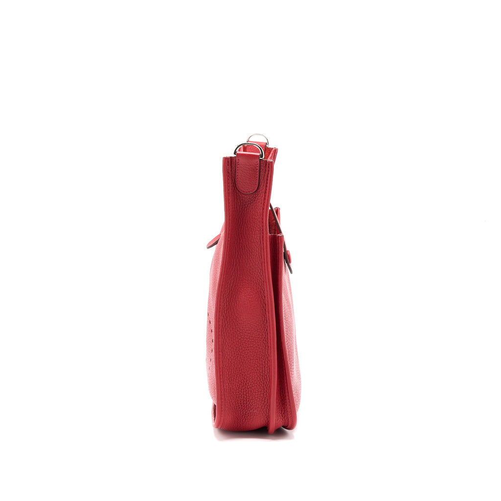 HERMES EVELYN 29 CLEMENCE RED SHW