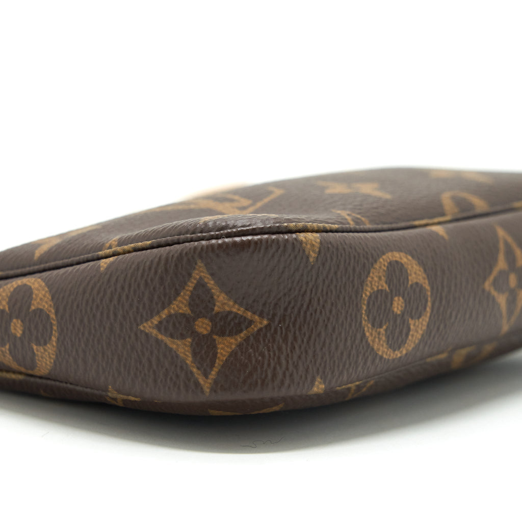 LOUIS VUITTON MINI POCHETTE ACCESSORIES YEAR 2020 MONOGRAM CANVAS