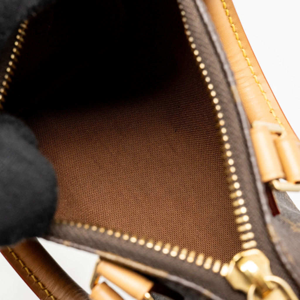LOUIS VUITTON NANO SPEEDY MONOGRAM CANVAS GHW