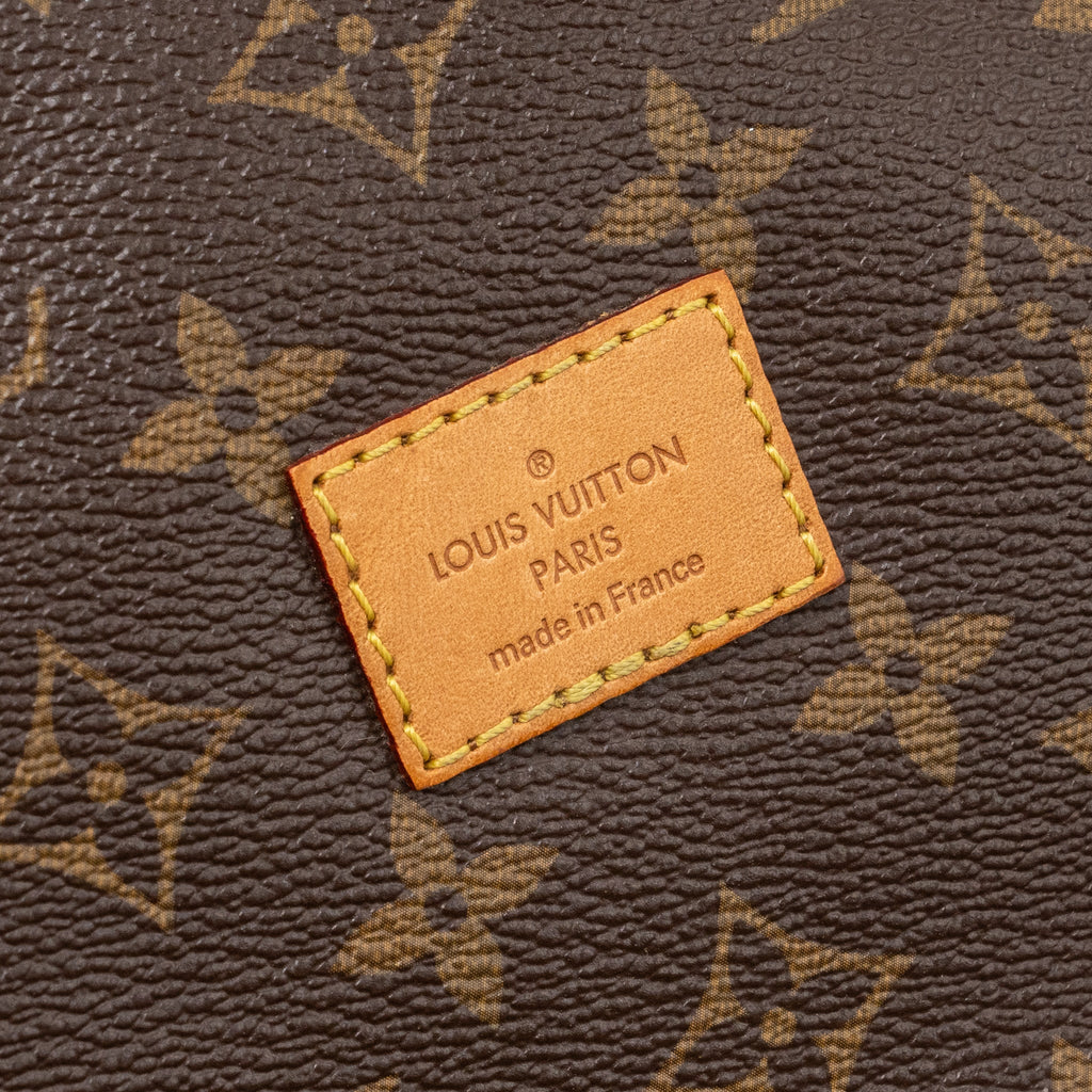 LOUIS VUITTON VINTAGE SAUMUR BAG MONOGRAM CANVAS GHW