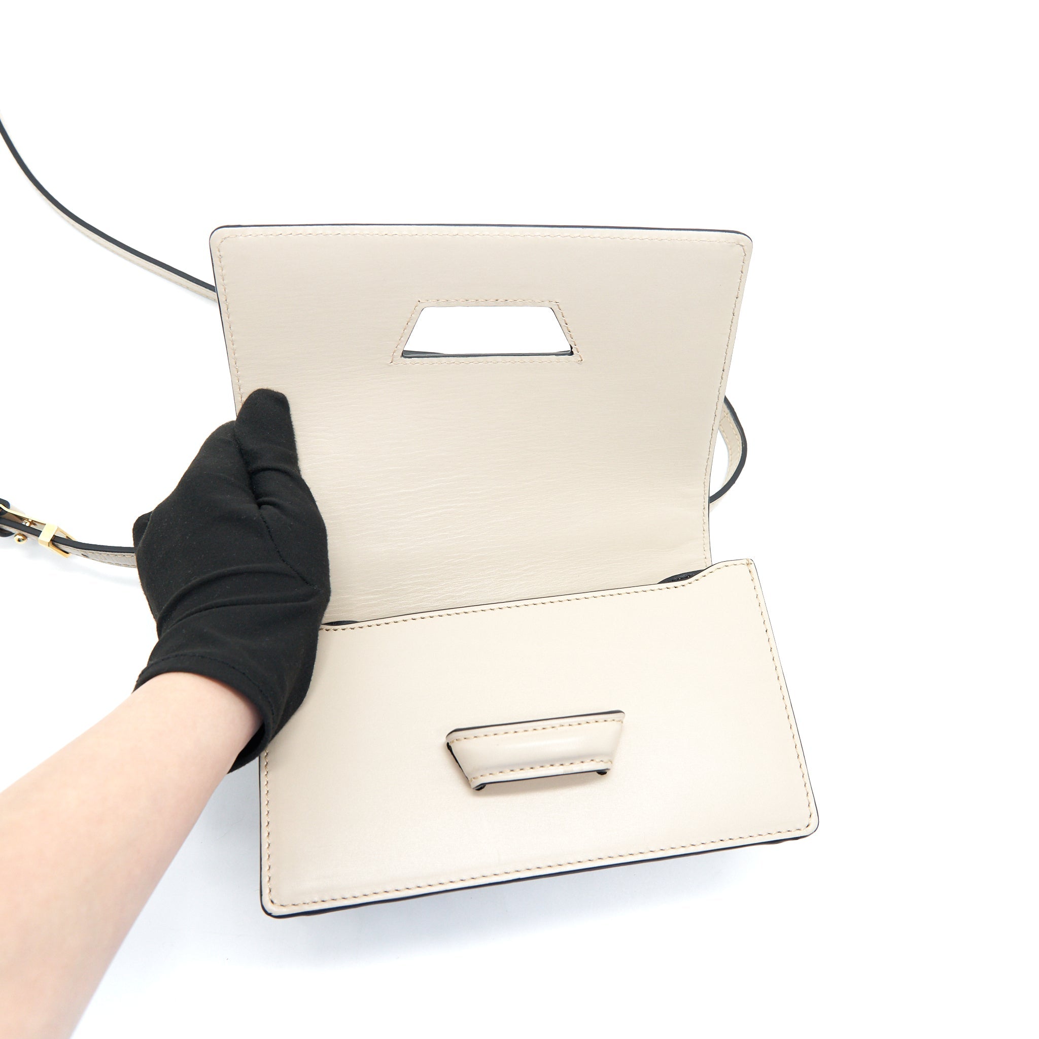 LOEWE BARCELONA CROSSBODY BAG SMALL IN LIGHT BEIGE
