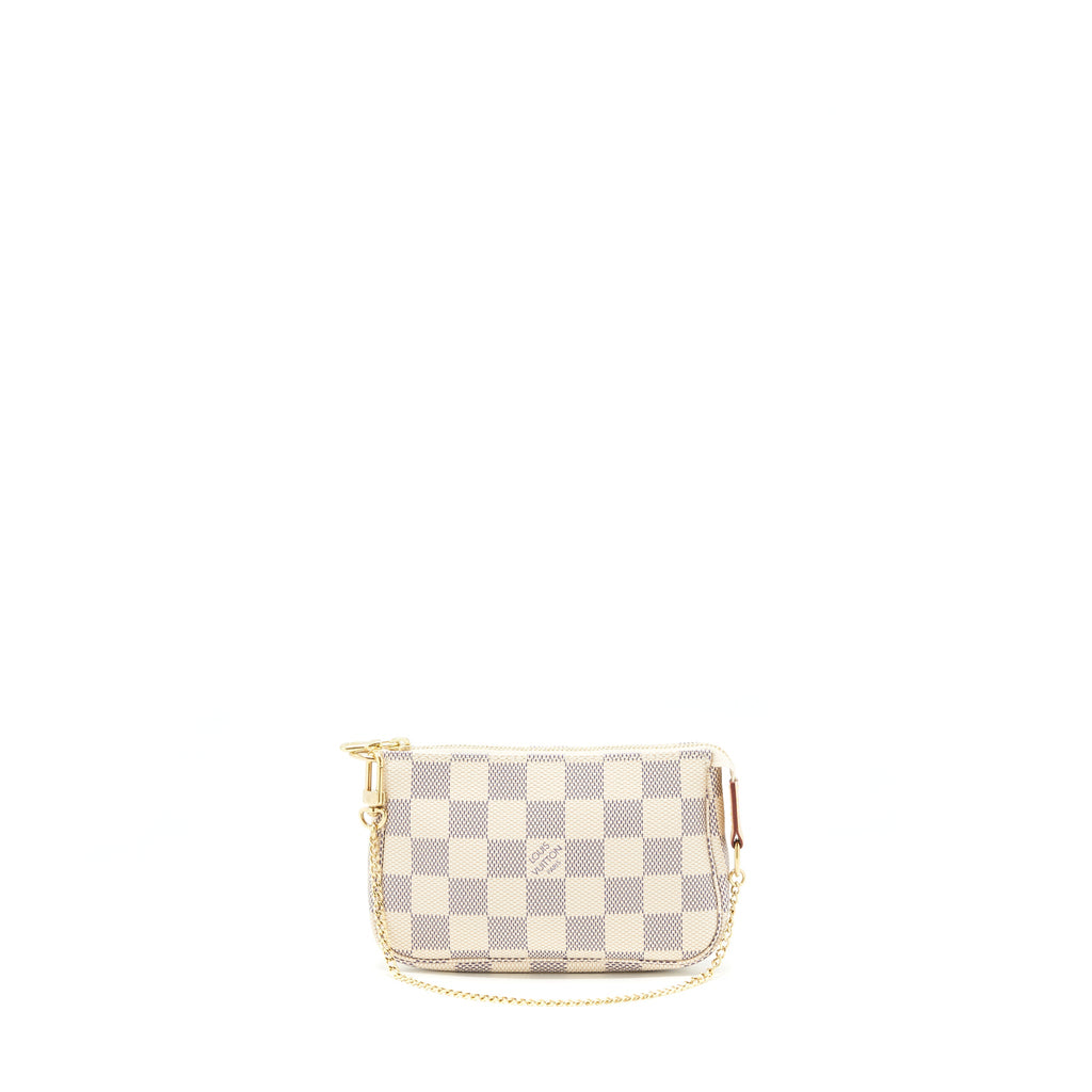LOUIS VUITTON MINI POCHETTE ACCESSORY AZUR
