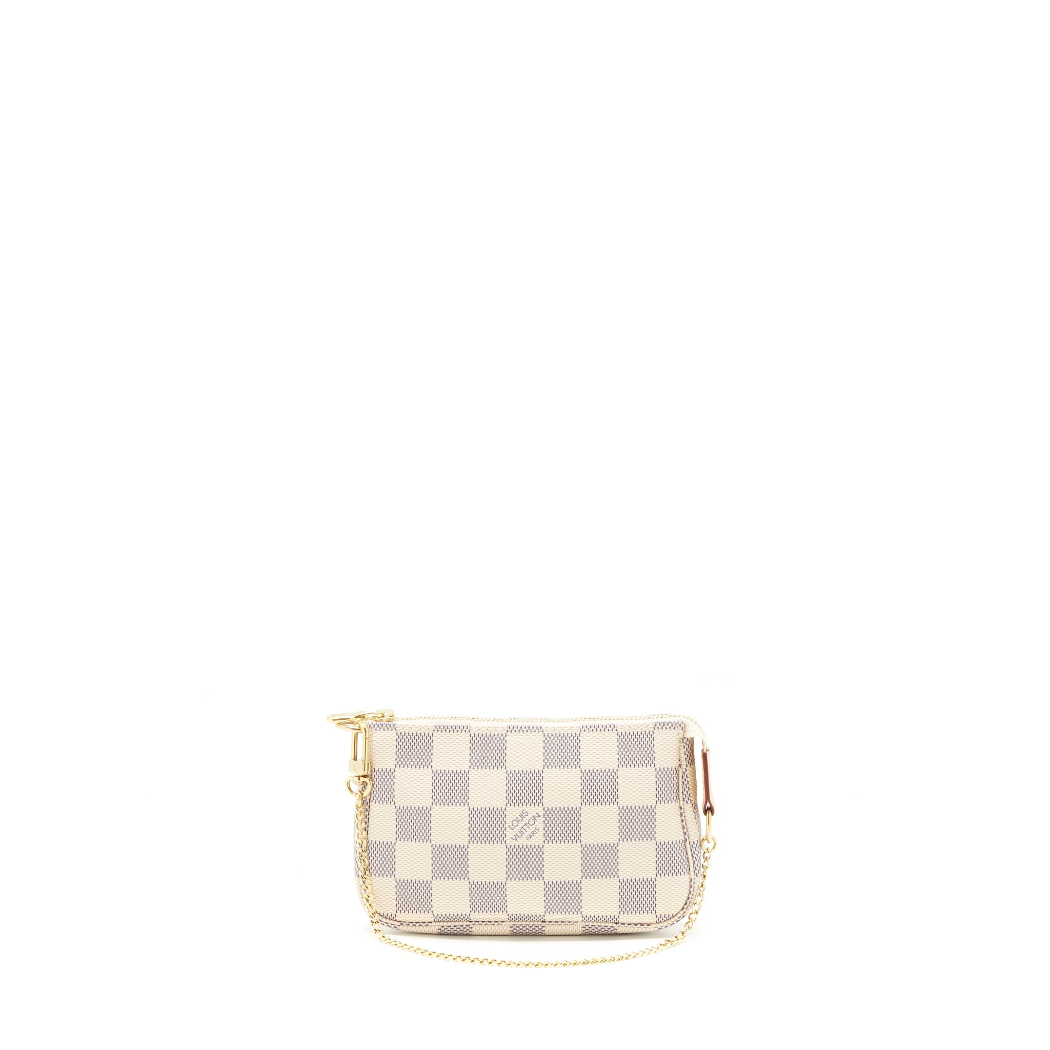 LOUIS VUITTON MINI POCHETTE ACCESSORY AZUR