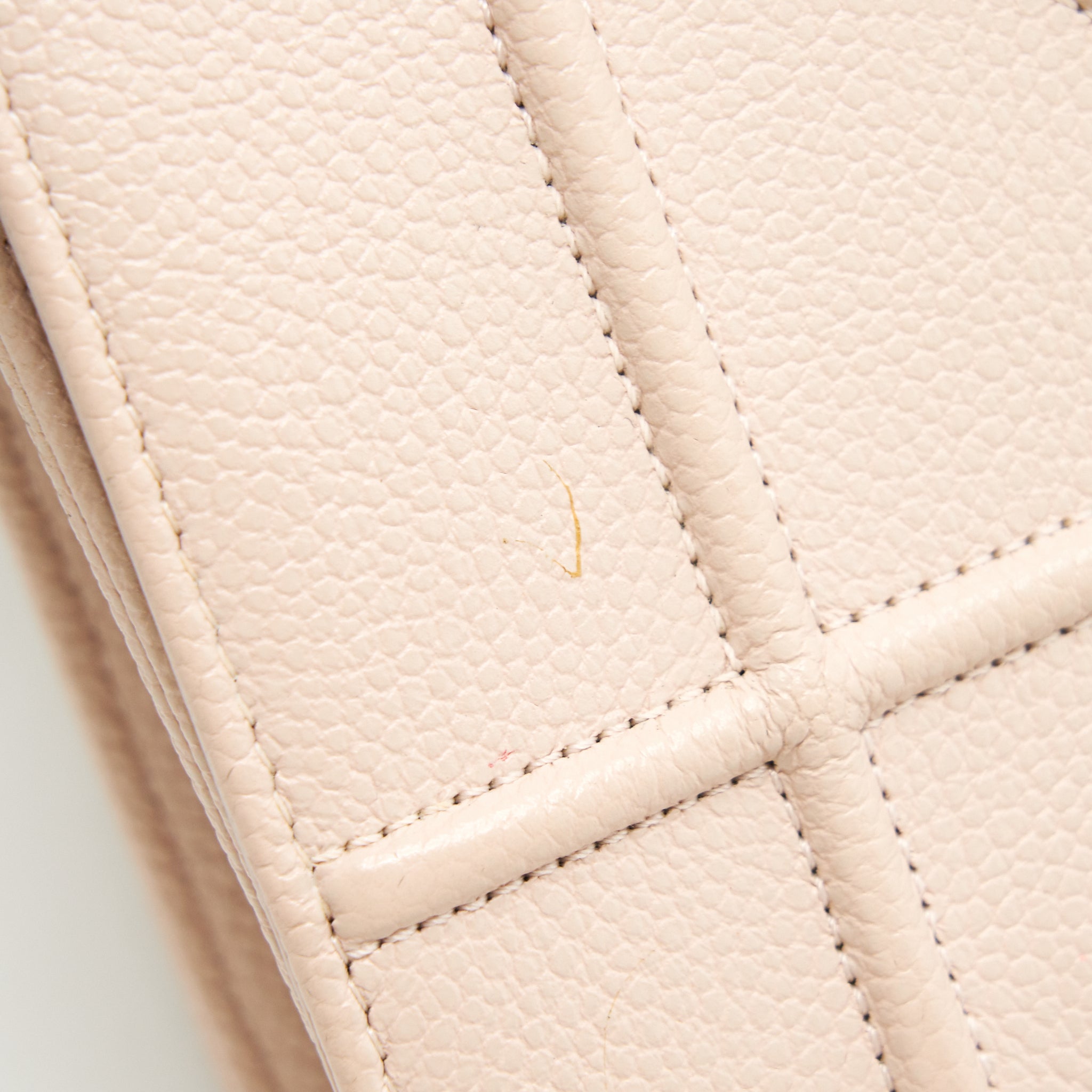 DIOR MEDIUM DIORAMA BAG GRAINED CALFSKIN LIGHT PINK SHW