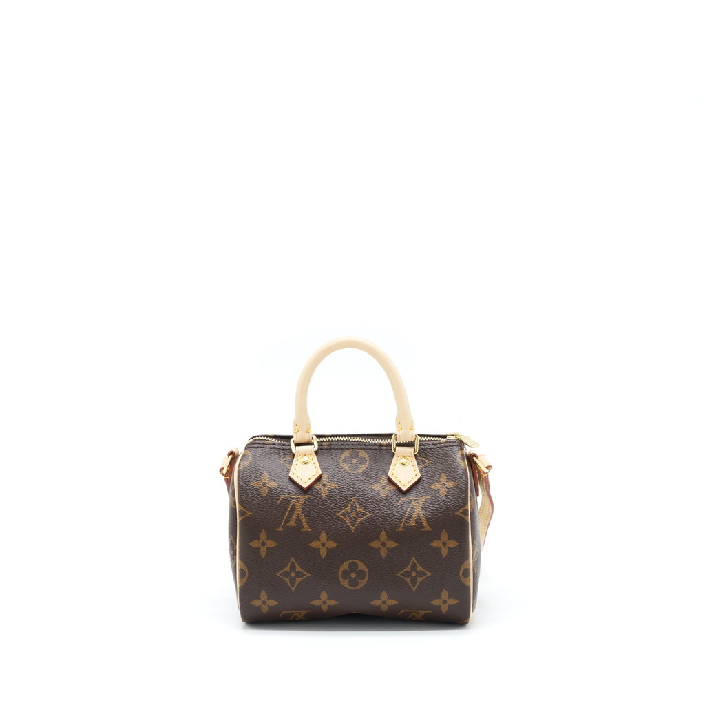 LOUIS VUITTON NANO SPEEDY MONOGRAM CANVAS YEAR 2020