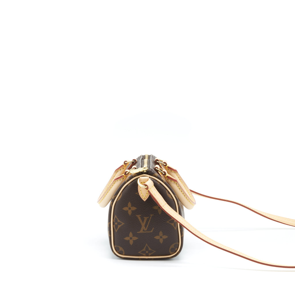 LOUIS VUITTON NANO SPEEDY MONOGRAM CANVAS YEAR 2020