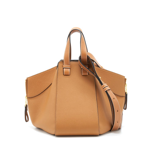 LOEWE SMALL HAMMOCK BAG SOFT CALFSKIN LIGHT CARAMEL GHW