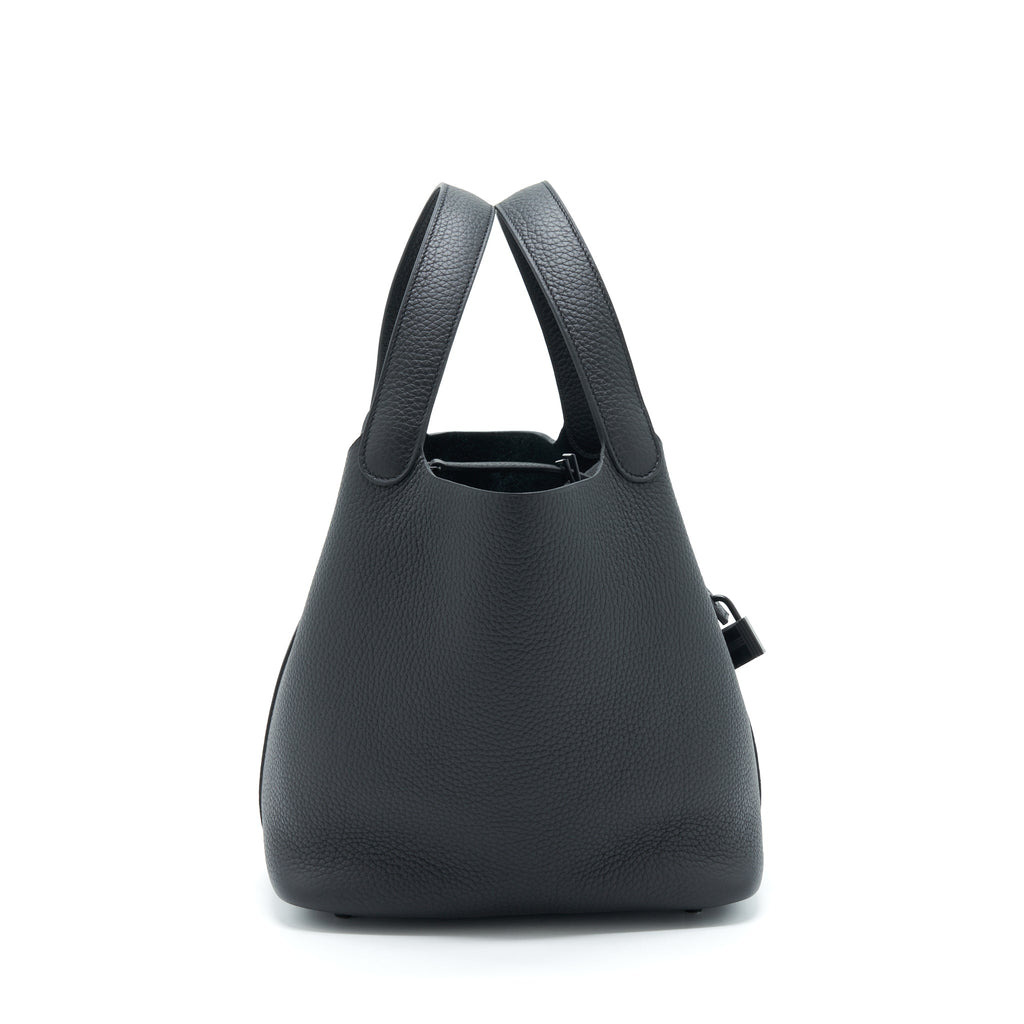 HERMES PICOTIN 22 CLEMENCE SO BLACK