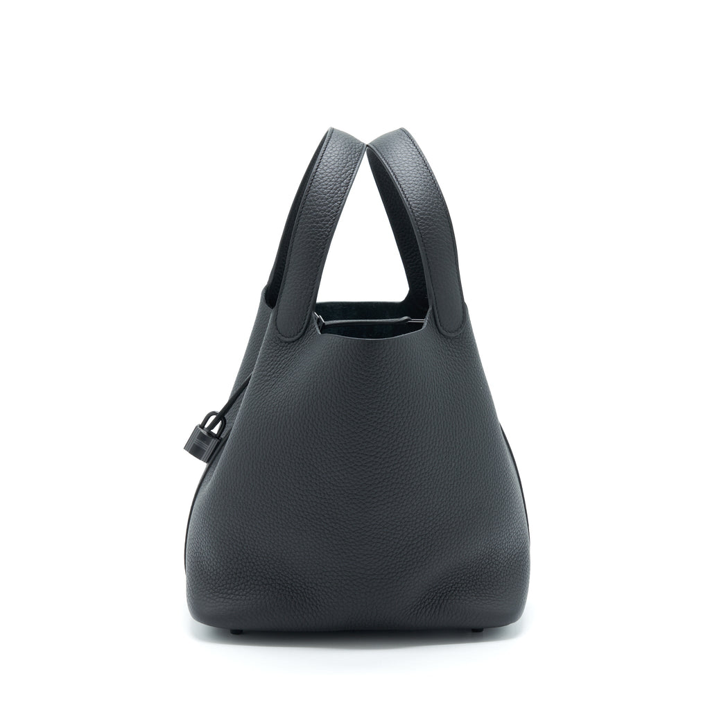 HERMES PICOTIN 22 CLEMENCE SO BLACK