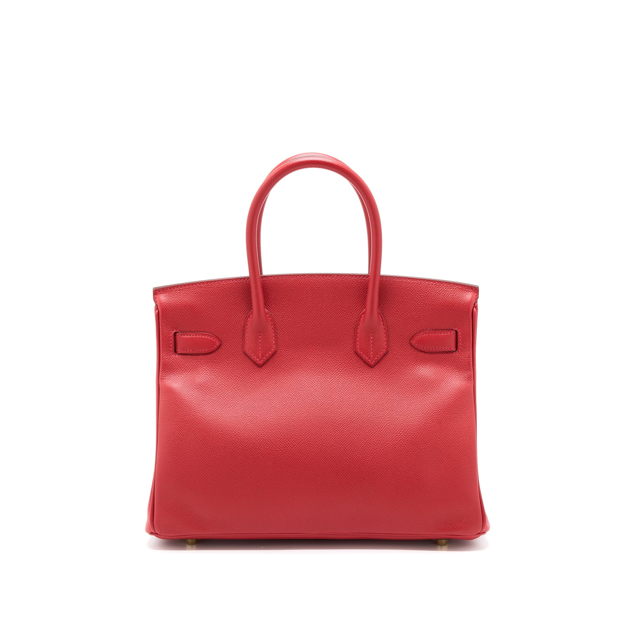 HERMES BIRKIN 30 EPSOM Q5 ROUGE CASAQUE GHW
