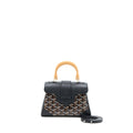 GOYARD SAIGON MINI GOYARDINE CANVAS BLACK/MULTICOLOUR SHW