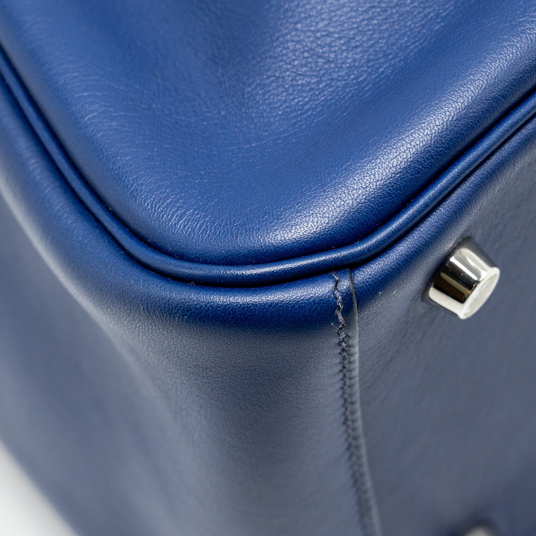 HERMES LINDY 26 SWIFT BLUE SAPHIR SHW