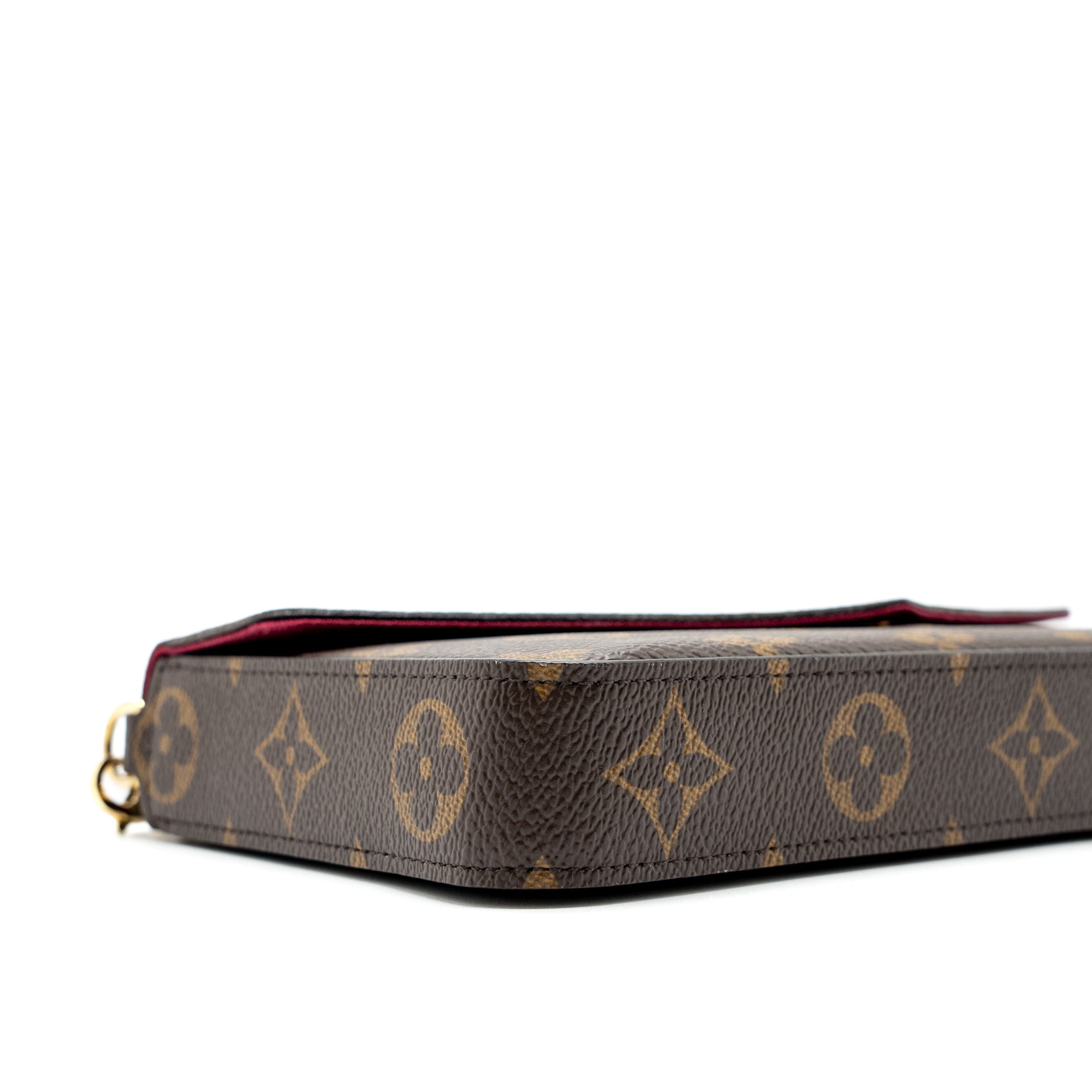 LOUIS VUITTON FELICIE POCHETTE MONOGRAM CANVAS GHW