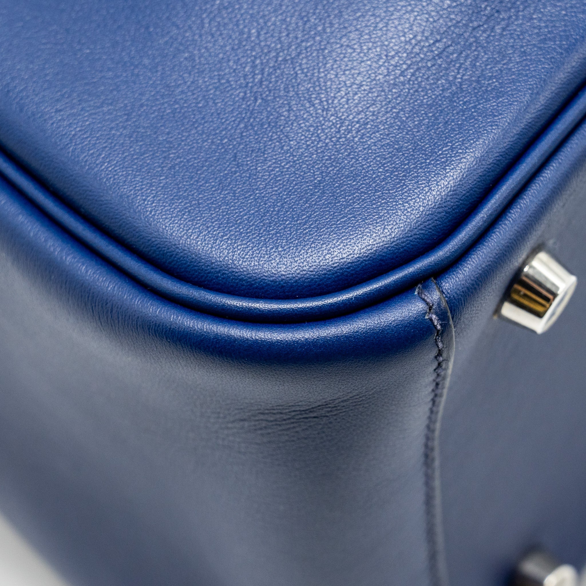HERMES LINDY 26 SWIFT BLUE SAPHIR SHW