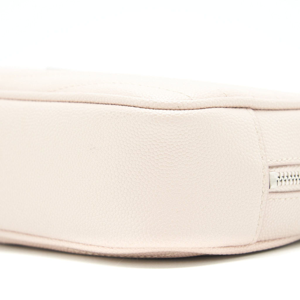 SAINT LAURENT MINI LOU LOU CAMERA BAG LIGHT PINK
