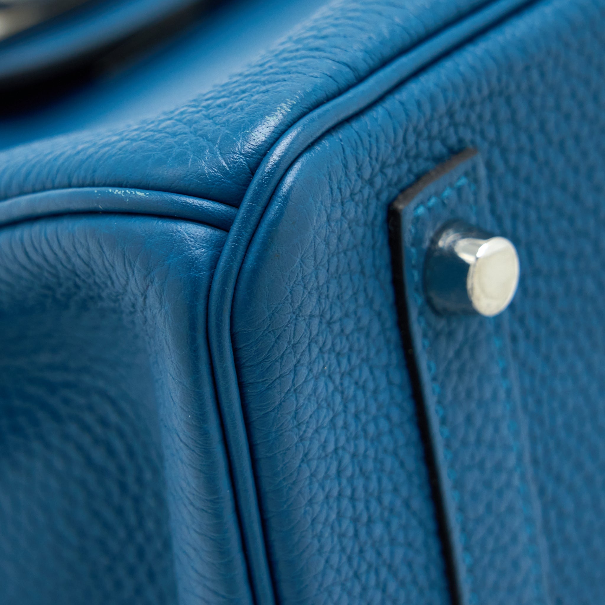 HERMES BIRKIN 30 TOGO S7 BLEU DE GALICE SHW