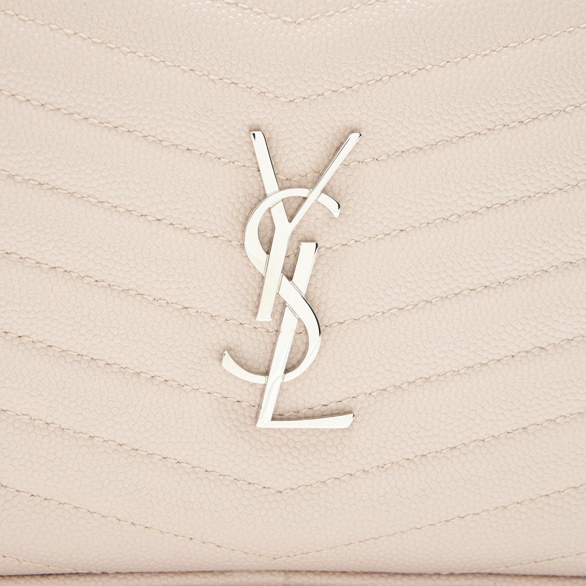 SAINT LAURENT MINI LOU LOU CAMERA BAG LIGHT PINK