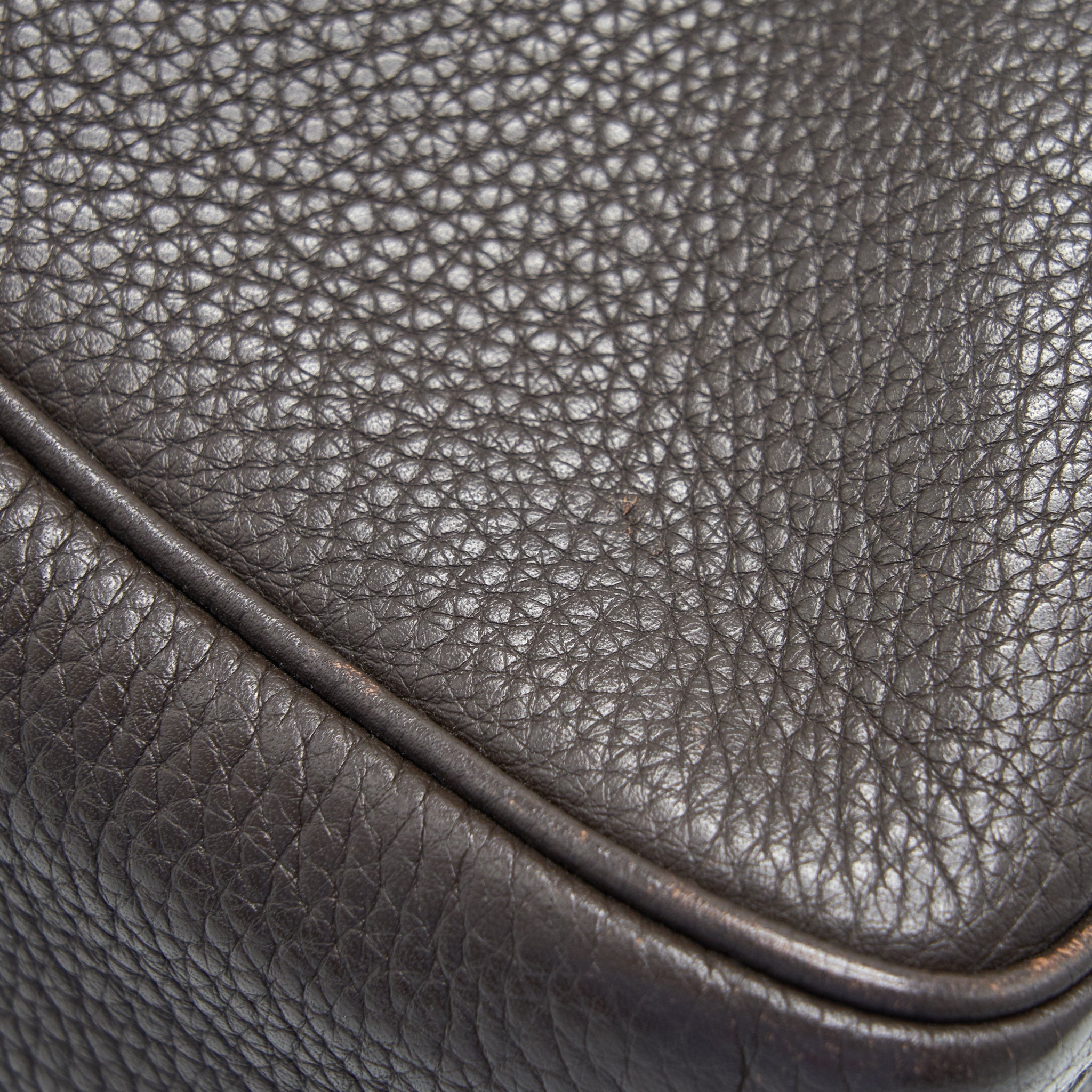 HERMES LINDY 34 CHOCOLATE WITH SHW