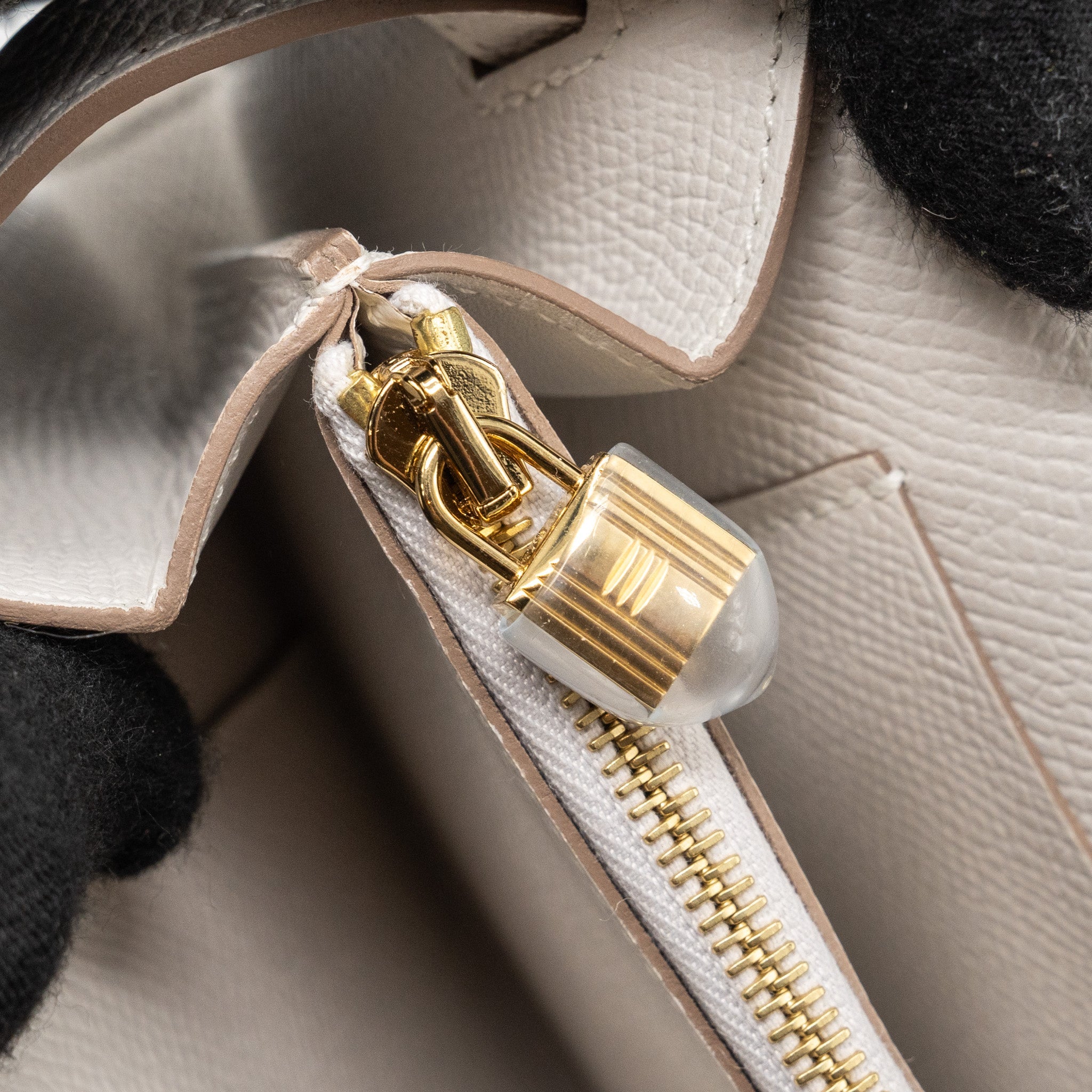HERMES KELLY TO GO EPSOM M4 GRIS PALE GHW