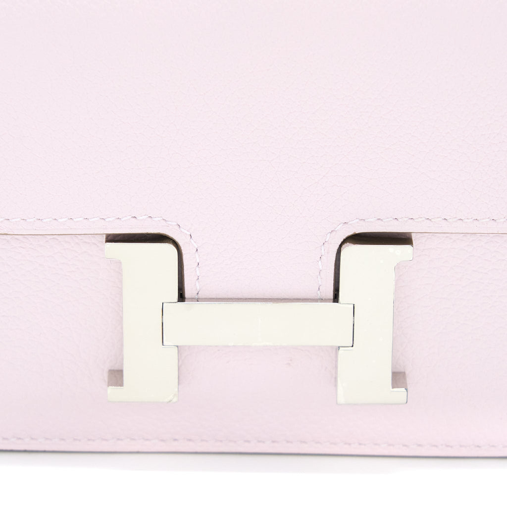 HERMES CONSTANCE SLIM EVERCOLOR MAUVE PALE SHW