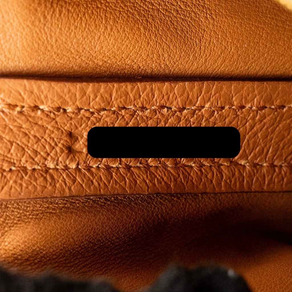 HERMES MINI 24/24 2424-21 BAG EVERCOLOR GOLD GHW