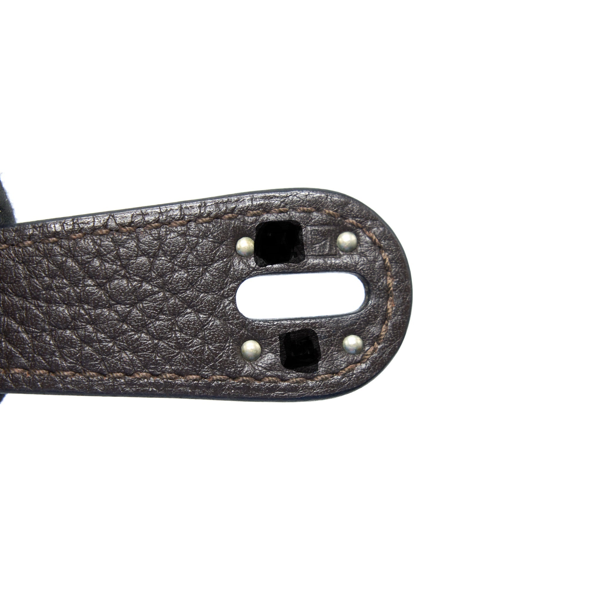 HERMES LINDY 34 CHOCOLATE WITH SHW