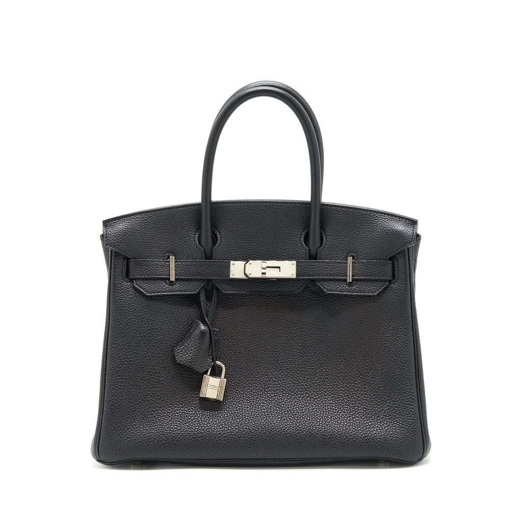 HERMES BIRKIN 30 TOGO BLACK SHW