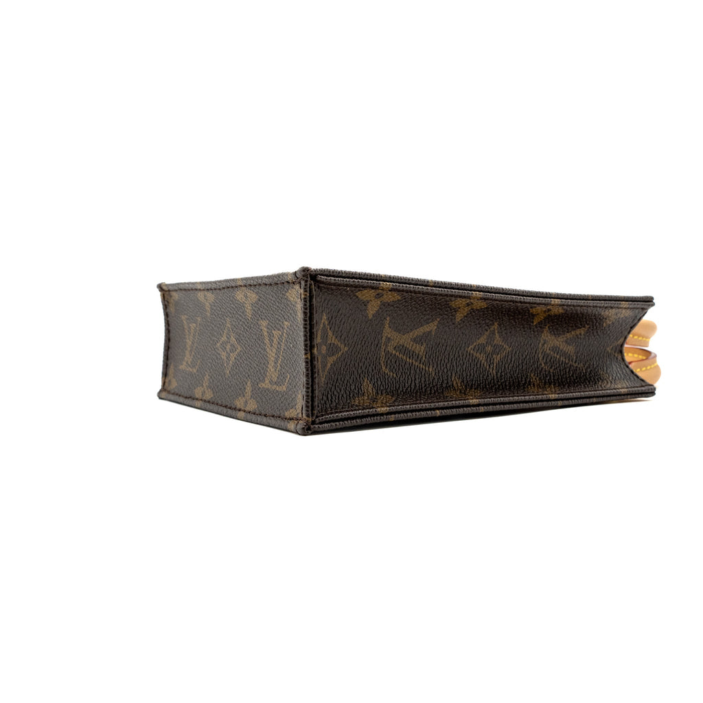 LOUIS VUITTON PETIT SAC PLAT MONOGRAM CANVAS GHW