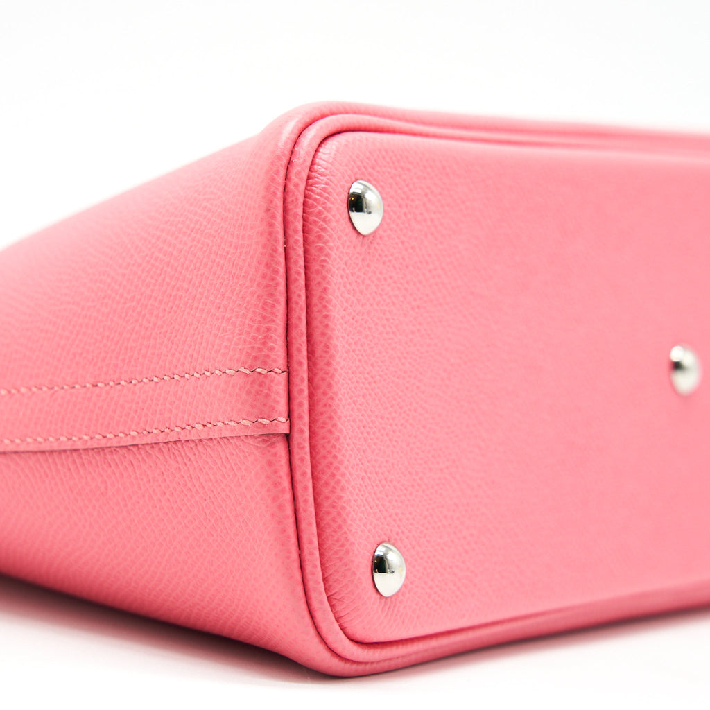 HERMES BOLIDE 27 ROSE AZALEA EPSOM SHW