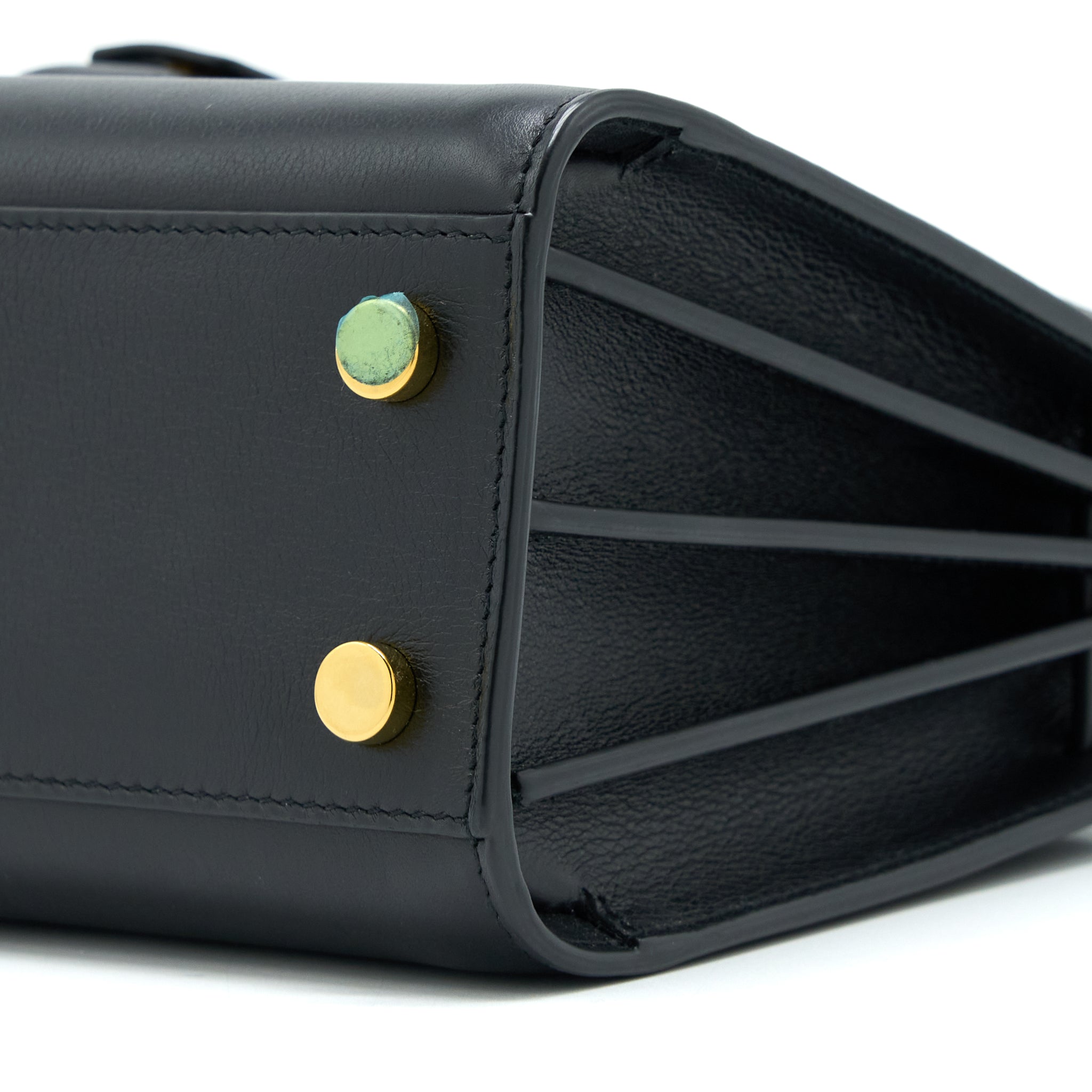 SAINT LAURENT SAC DE JOUR NANO CALFSKIN BLACK GHW
