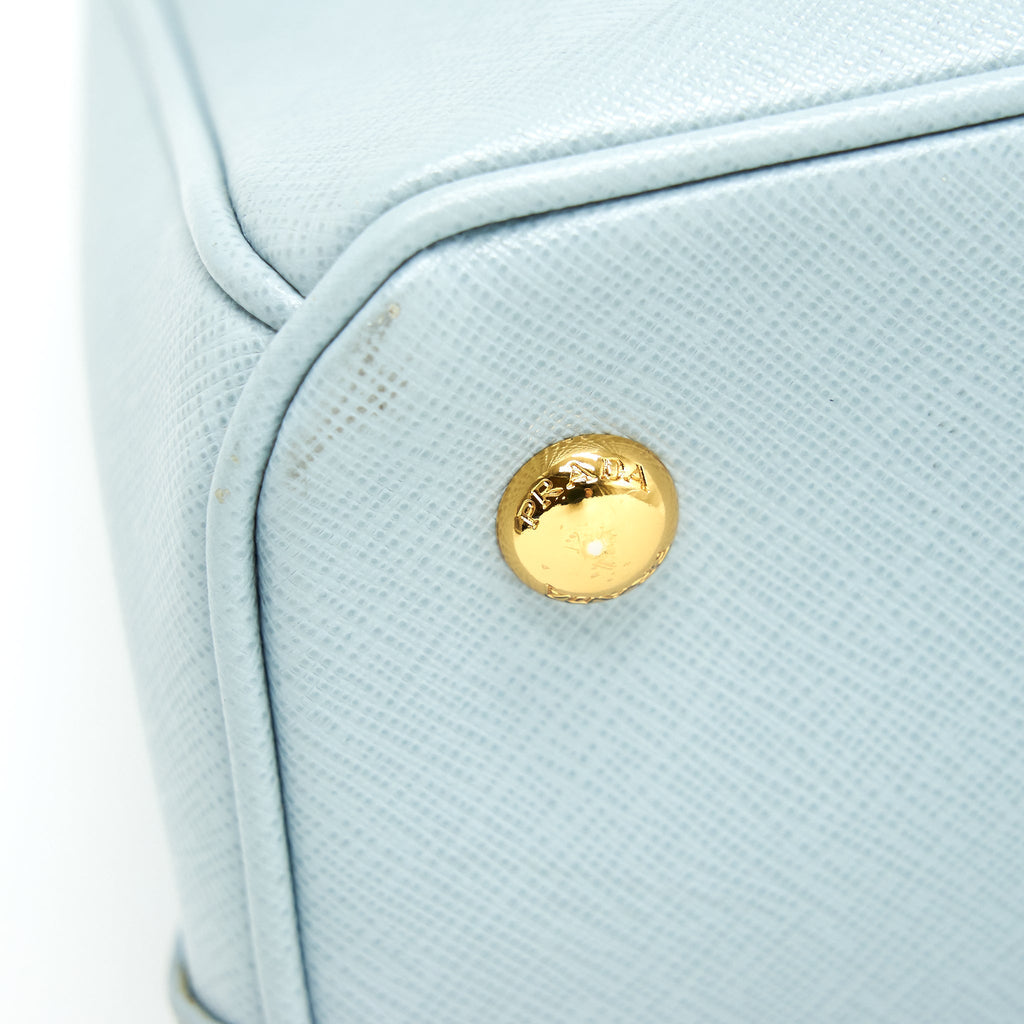 PRADA SAFFIANO TOTE BAG SKYBLUE