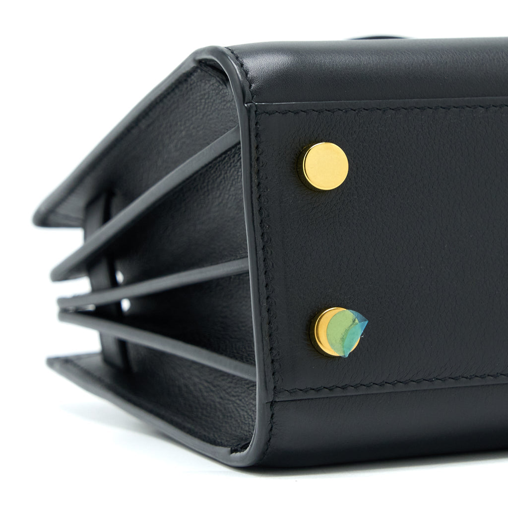 SAINT LAURENT SAC DE JOUR NANO CALFSKIN BLACK GHW