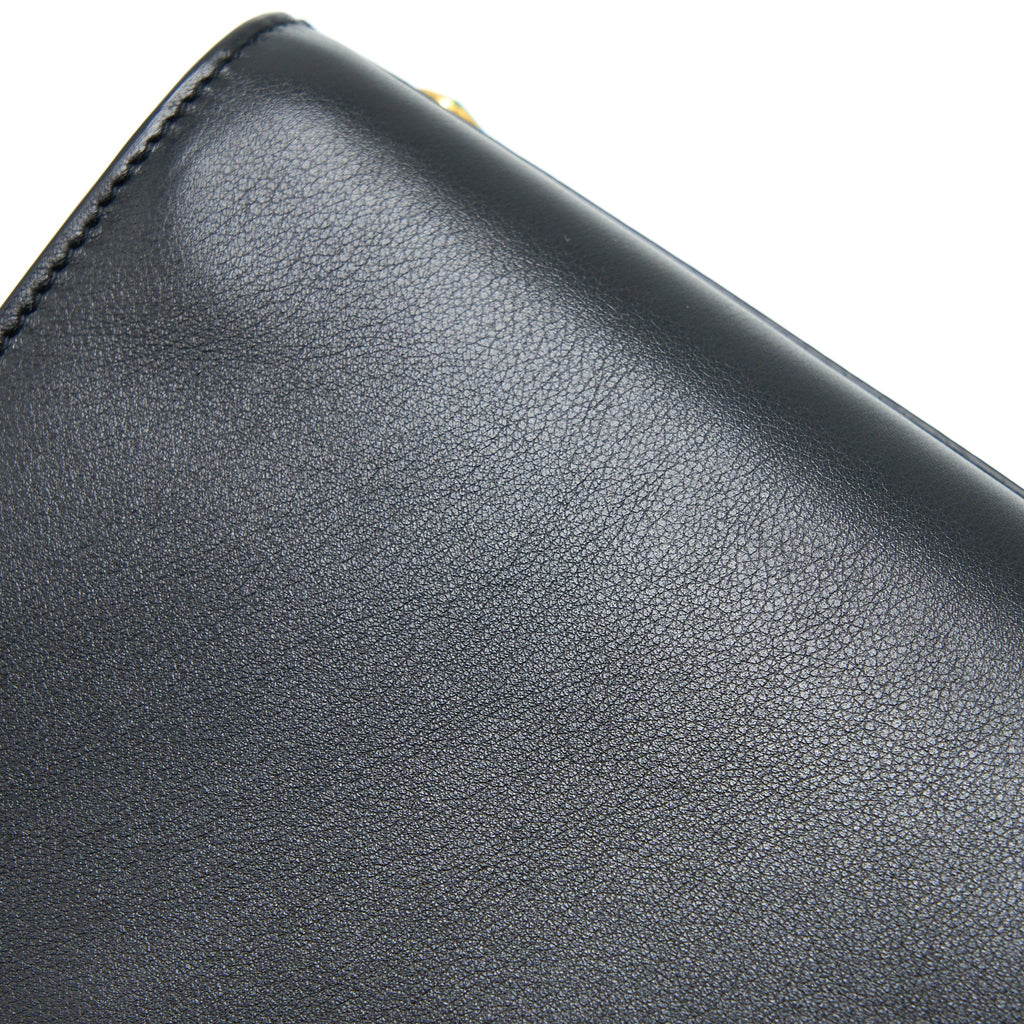 SAINT LAURENT SAC DE JOUR NANO CALFSKIN BLACK GHW